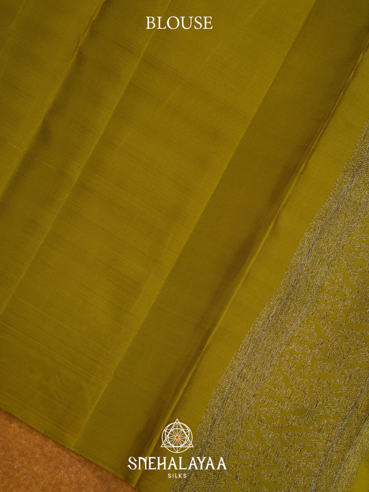 Mehandi Green Kanjivaram Silk Saree