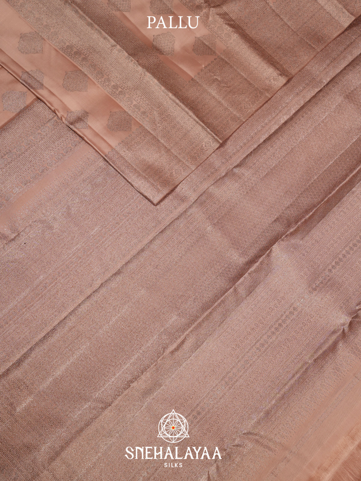 Cream Kanjivaram Silk Saree
