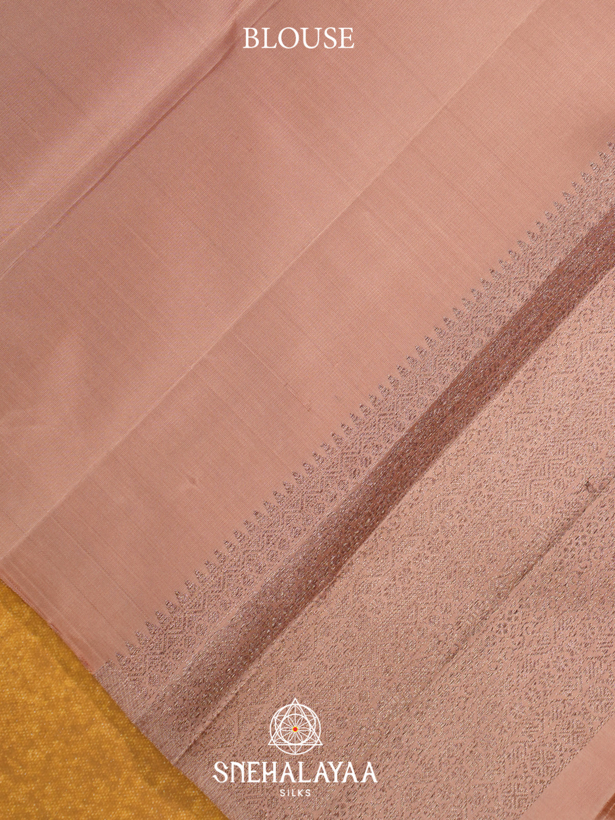 Cream Kanjivaram Silk Saree