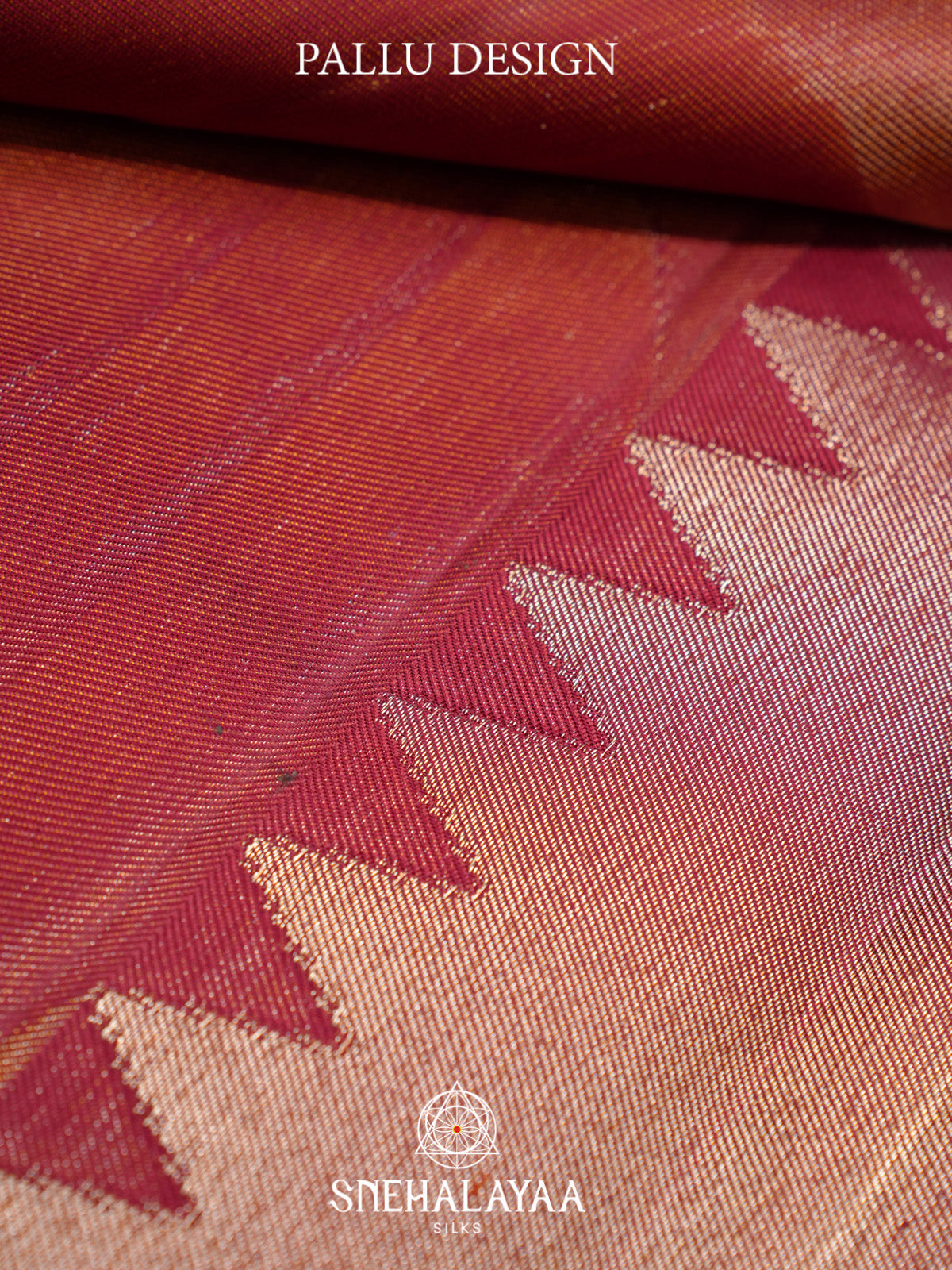Maroon Kanjivaram Silk Saree