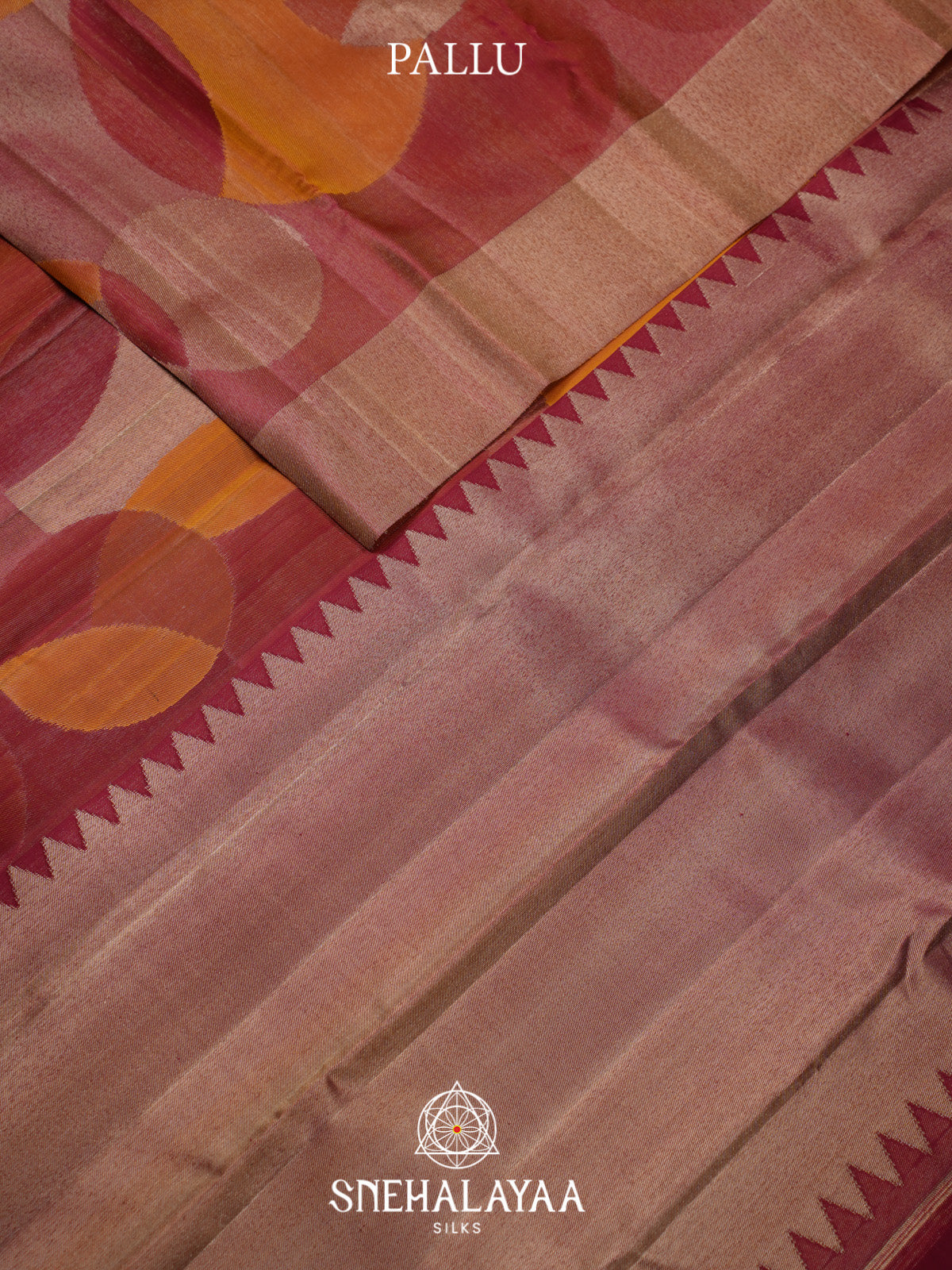 Maroon Kanjivaram Silk Saree