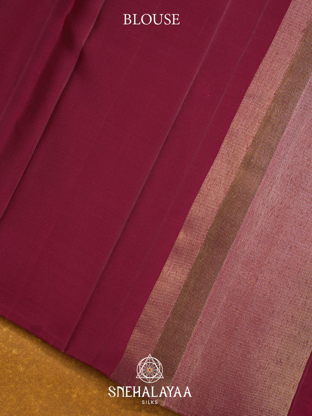 Maroon Kanjivaram Silk Saree