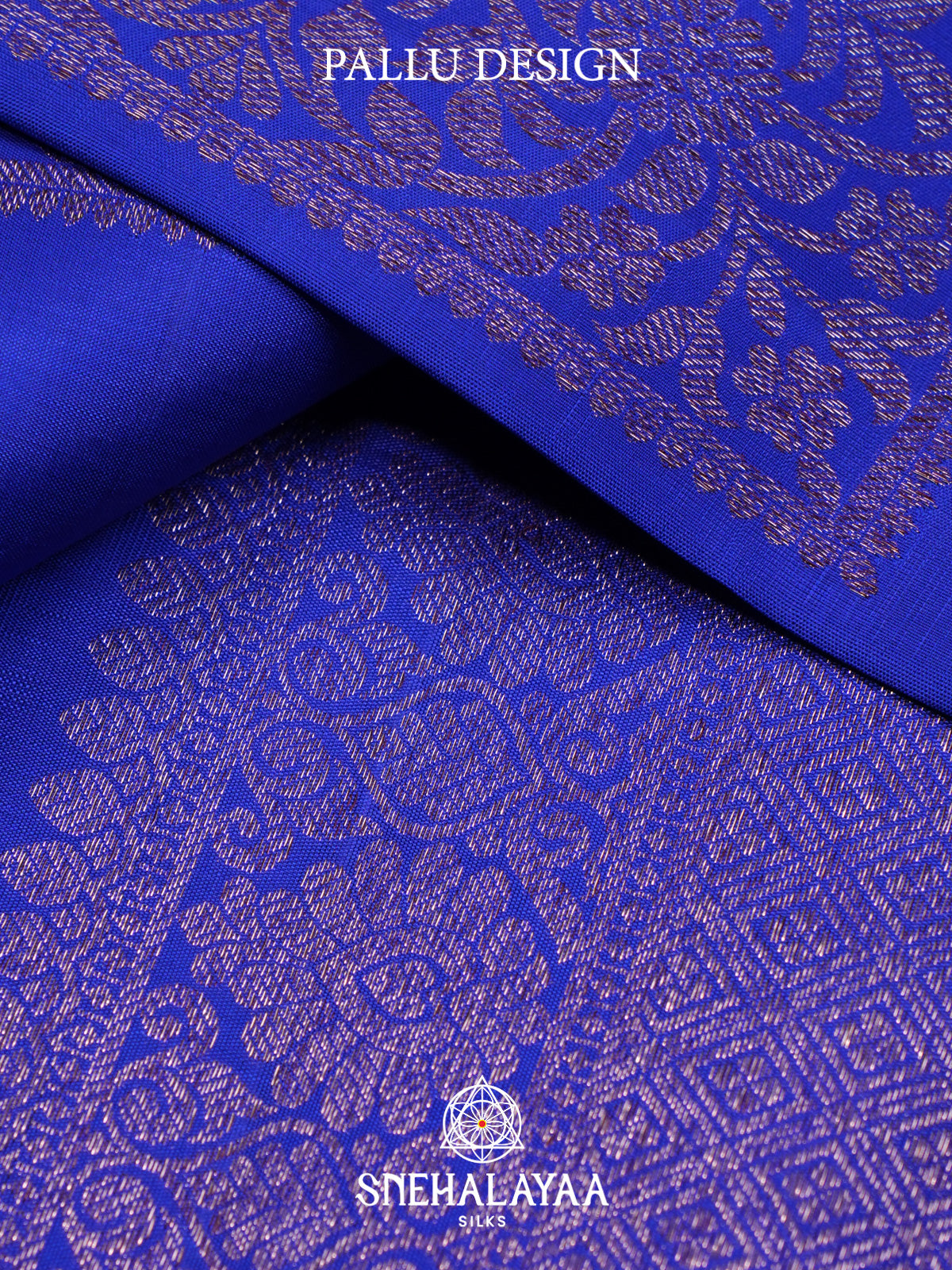 Royal Blue Kanjivaram Silk Saree
