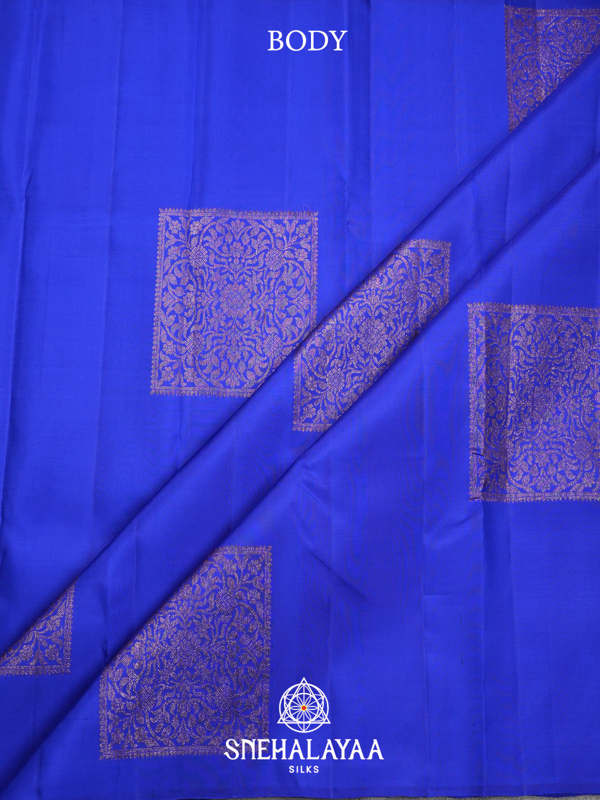 Royal Blue Kanjivaram Silk Saree