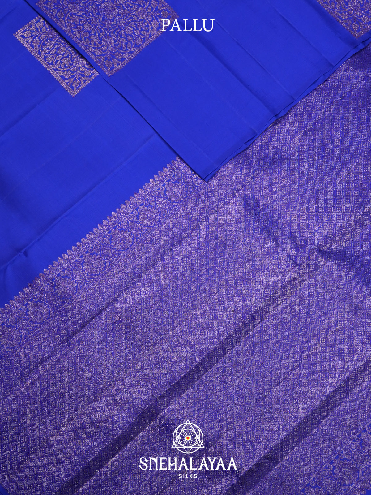 Royal Blue Kanjivaram Silk Saree