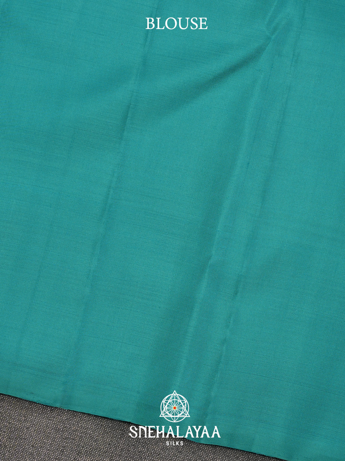 Teal Green Kanjivaram Silk Saree