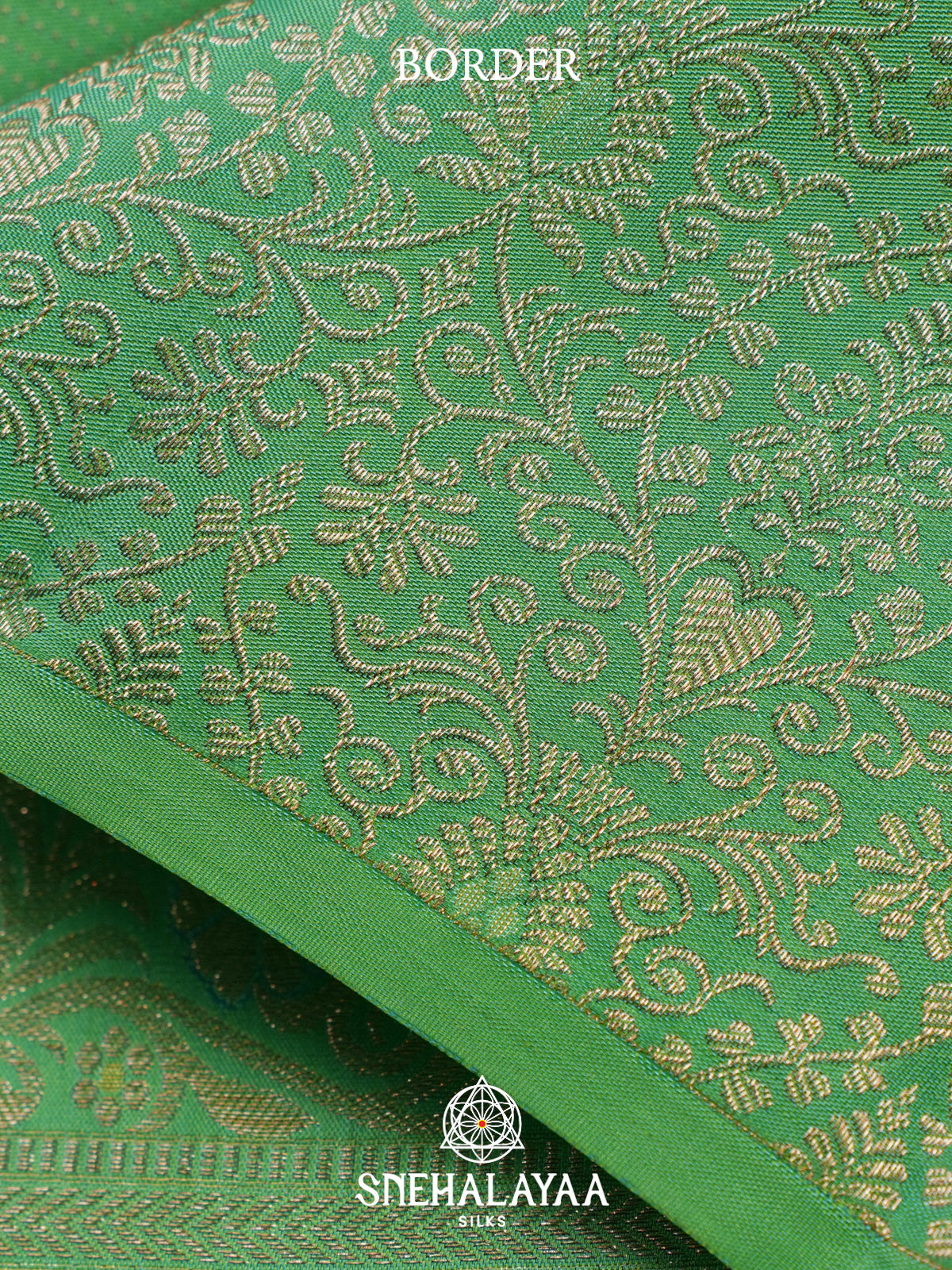 Sea Green Kanjivaram Silk Saree