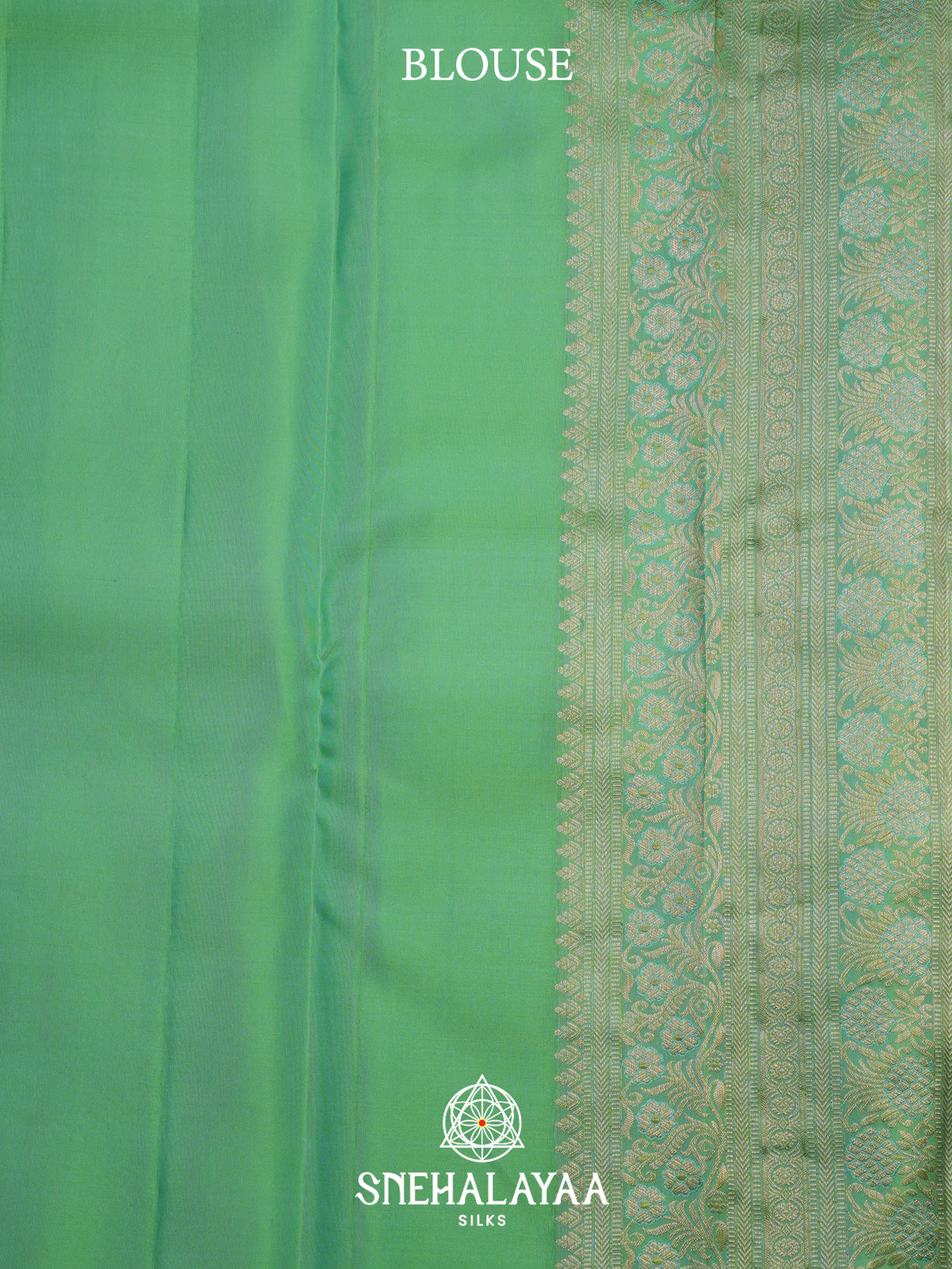 Sea Green Kanjivaram Silk Saree