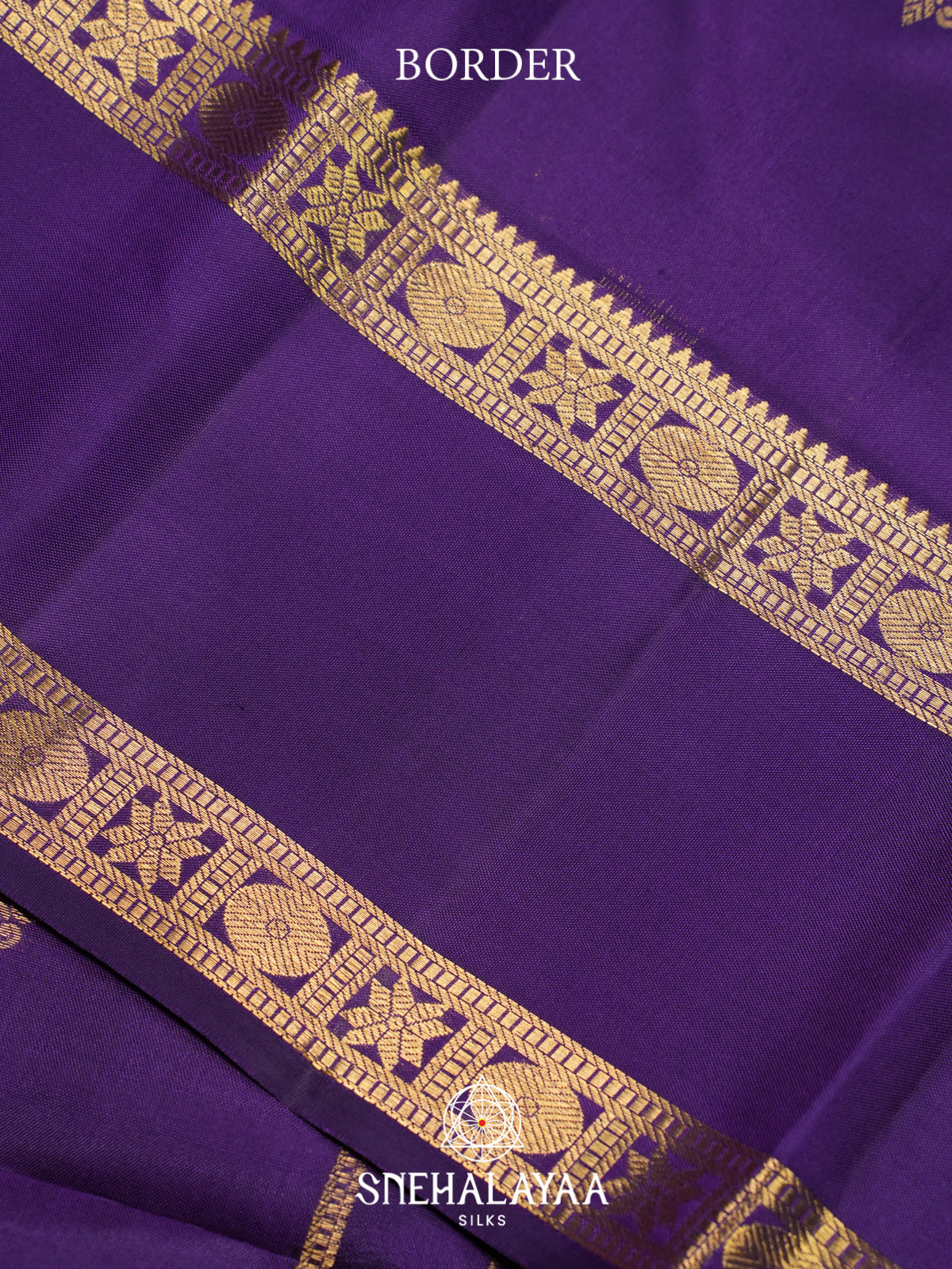 Peach Kanjivaram Silk Saree