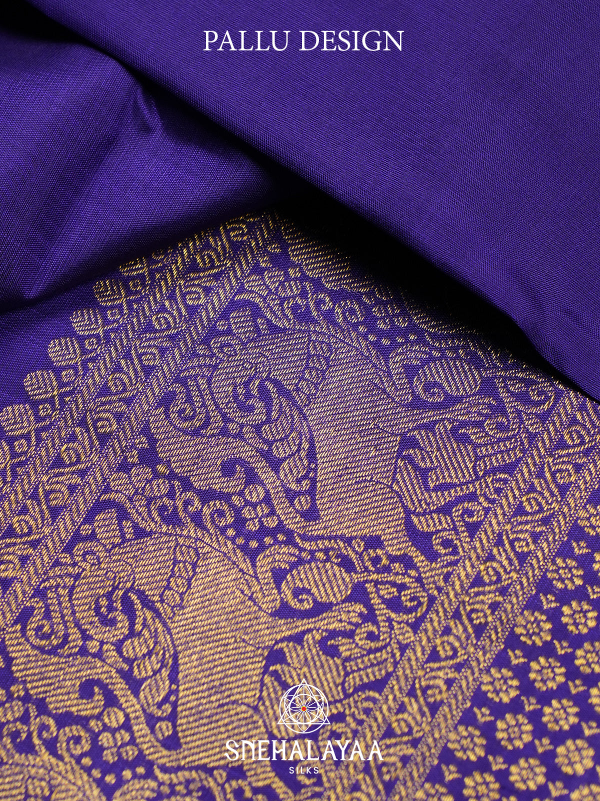 Purple Kanjivaram Silk Saree