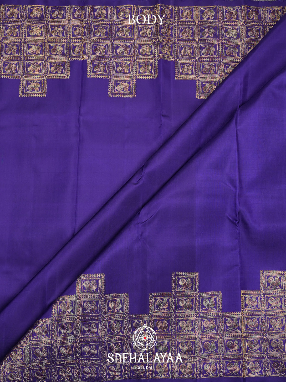 Purple Kanjivaram Silk Saree