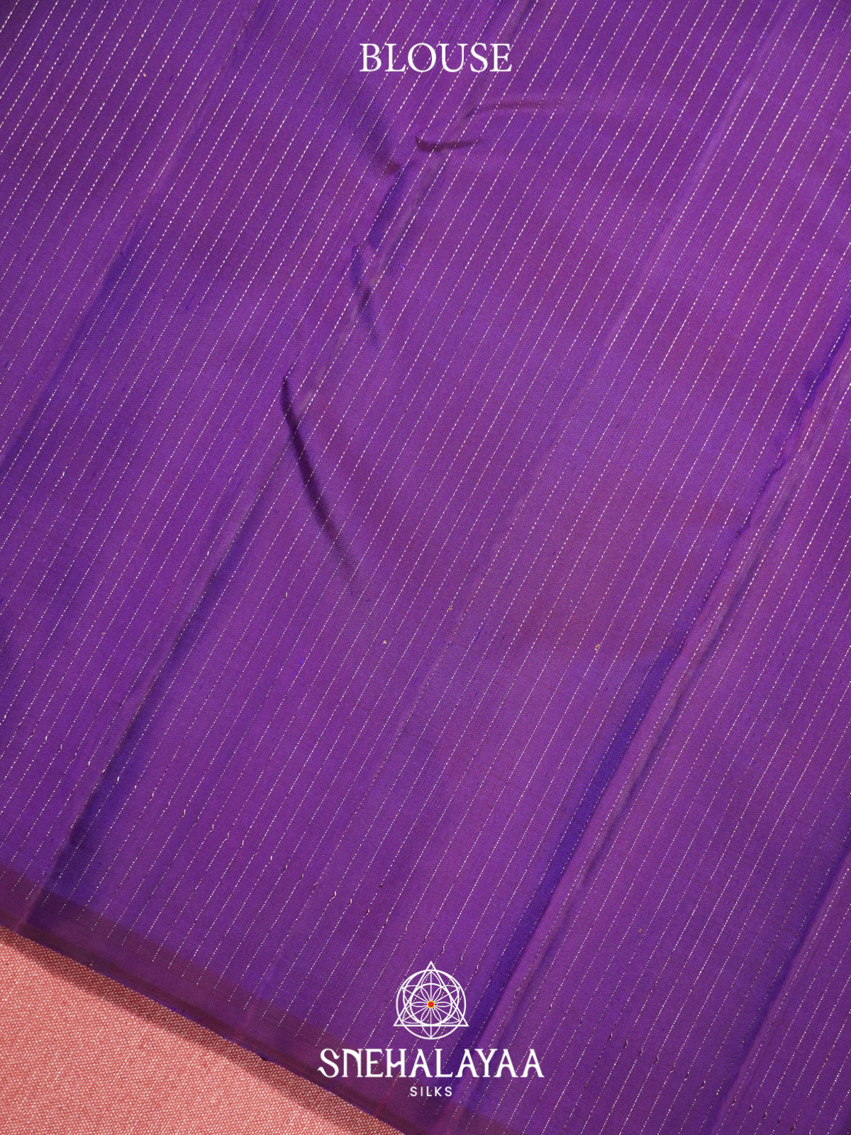 Purple Kanjivaram Silk Saree