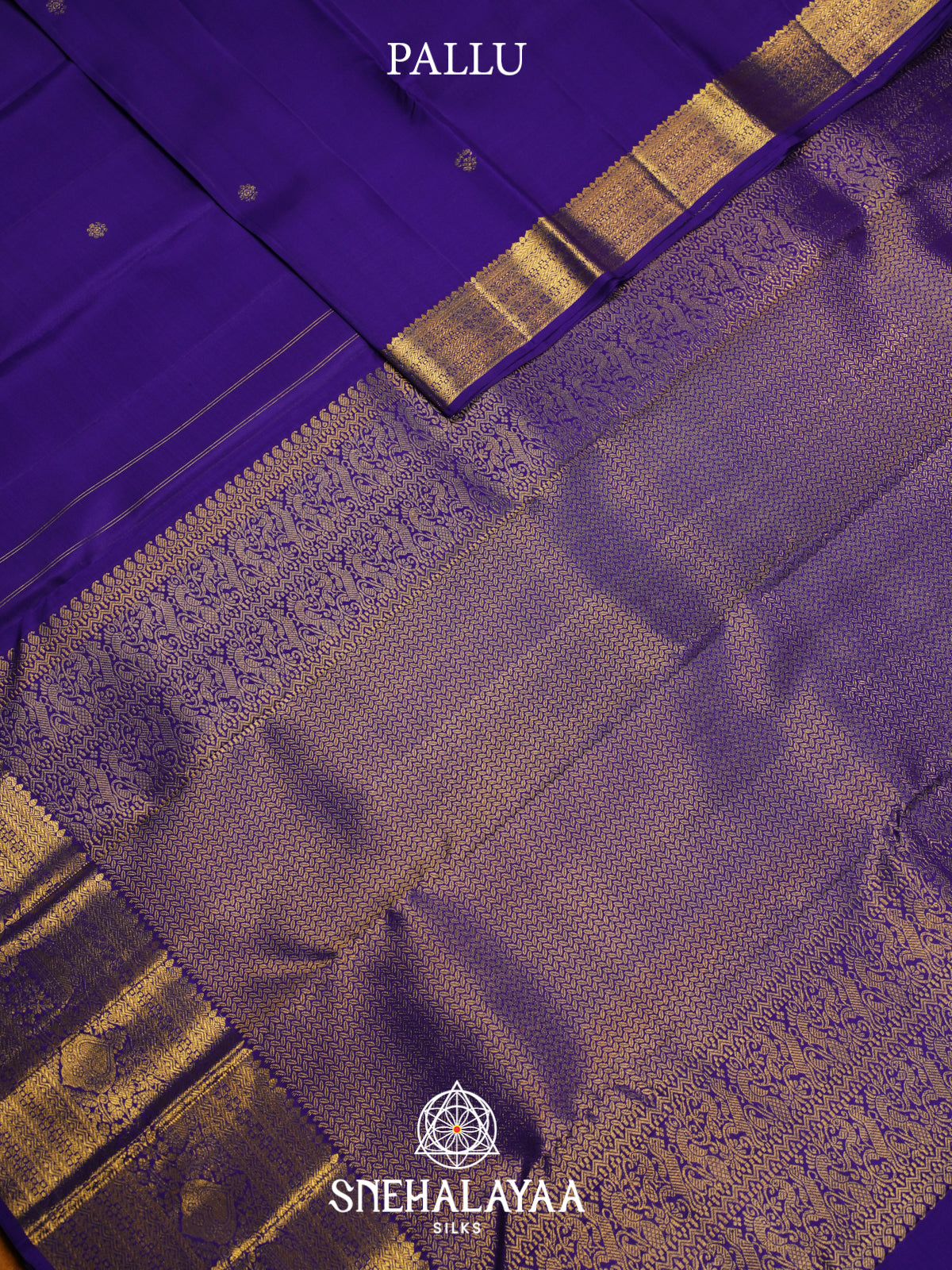 Purple Kanjivaram Silk Saree