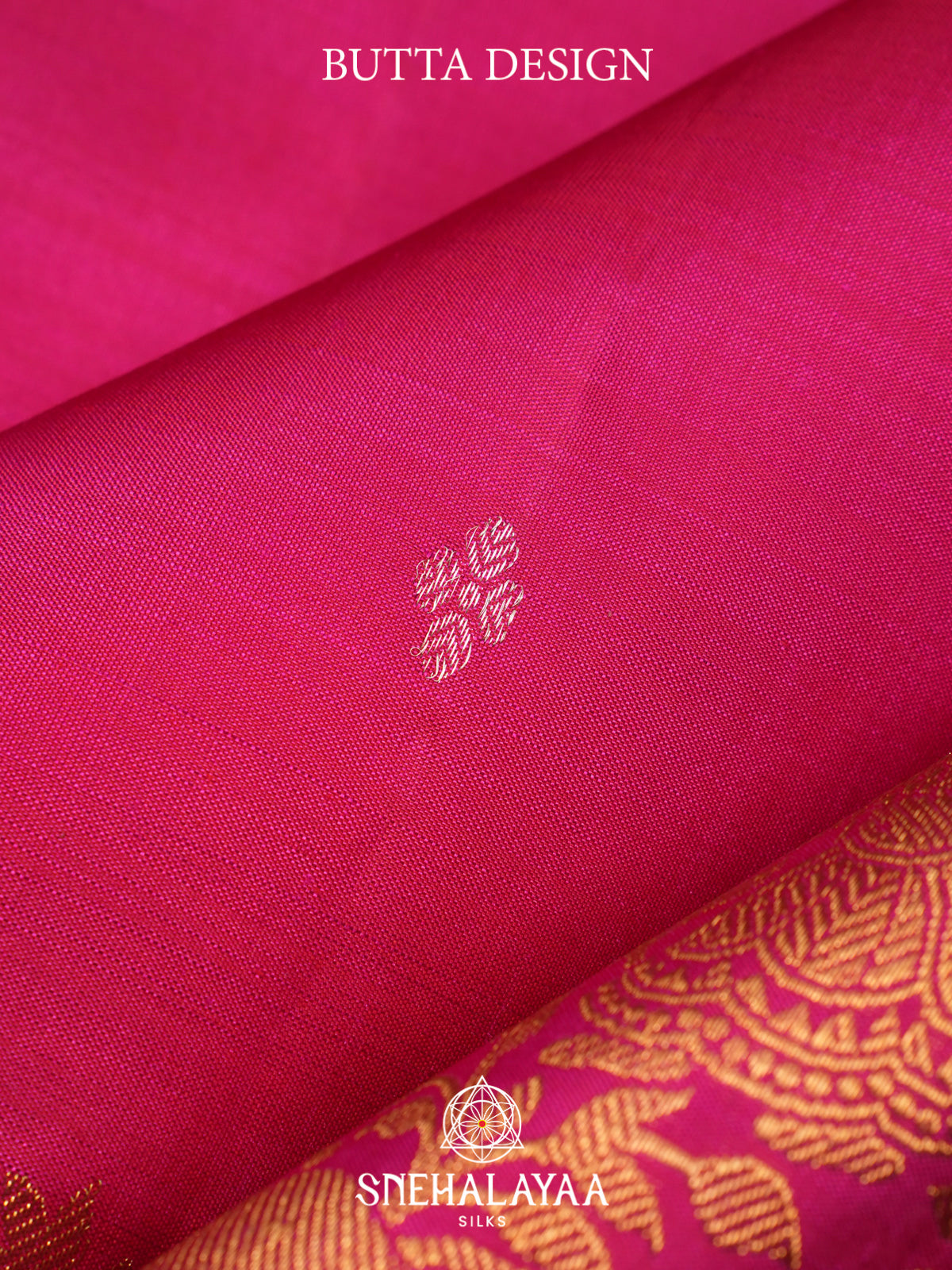 Ruby Red Kanjivaram Silk Saree