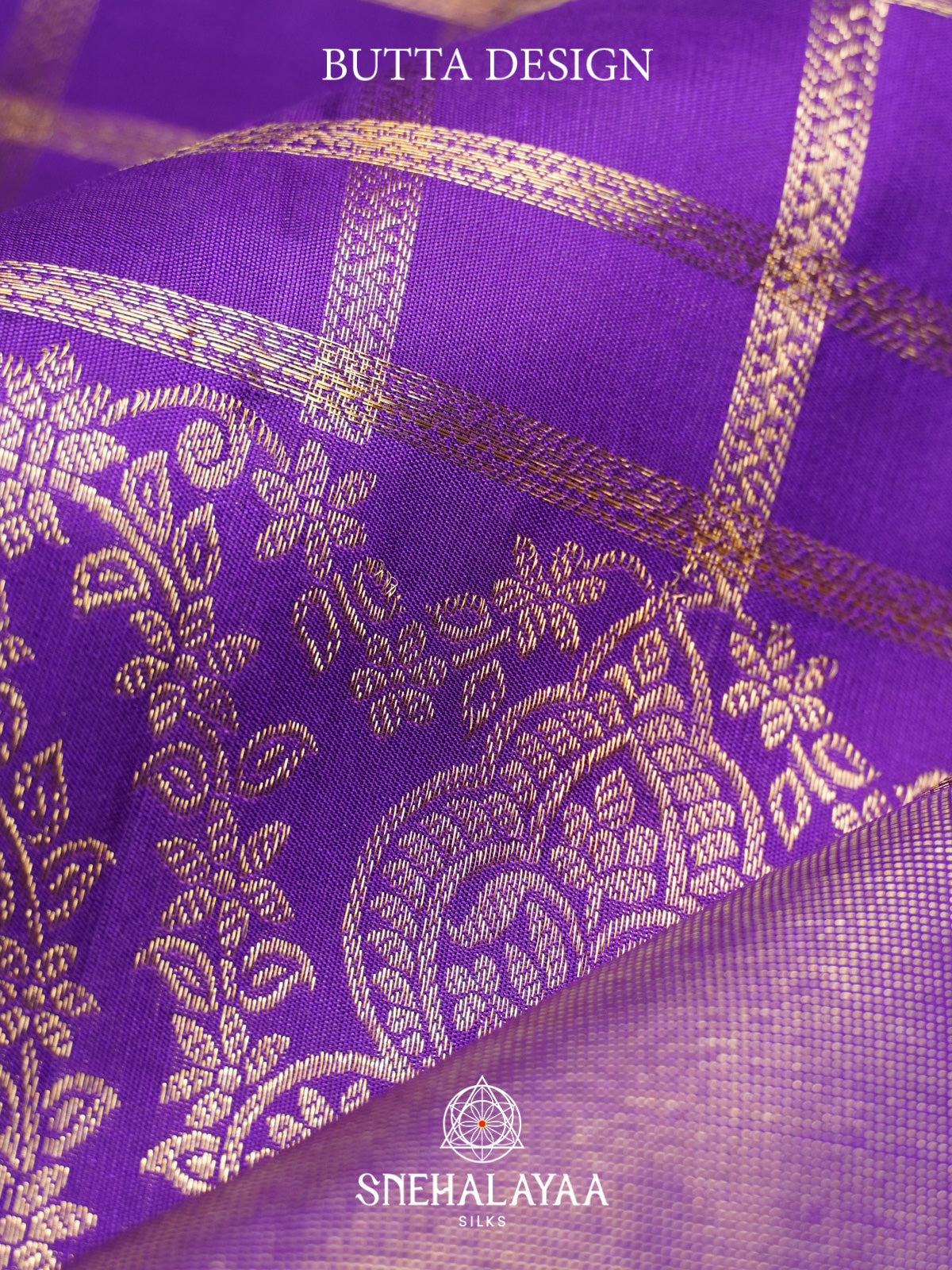 Purple Kanjivaram Silk Saree