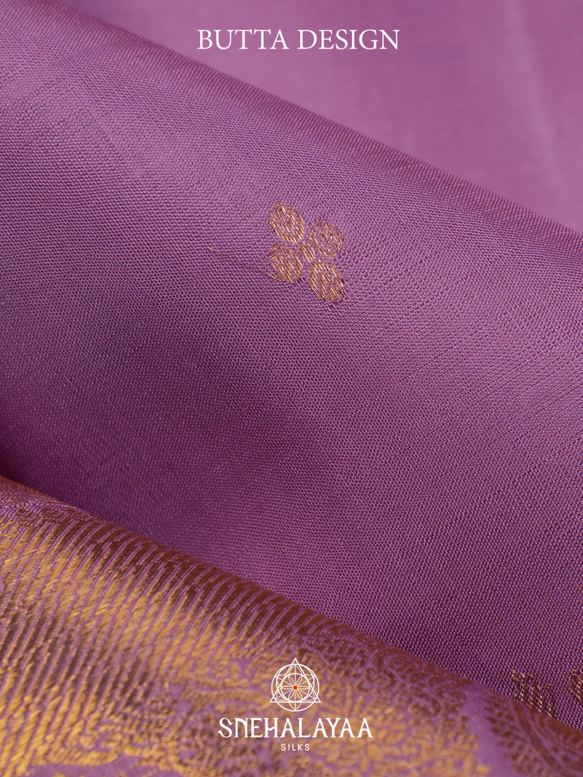 Pale Lilac Kanjivaram Silk Saree