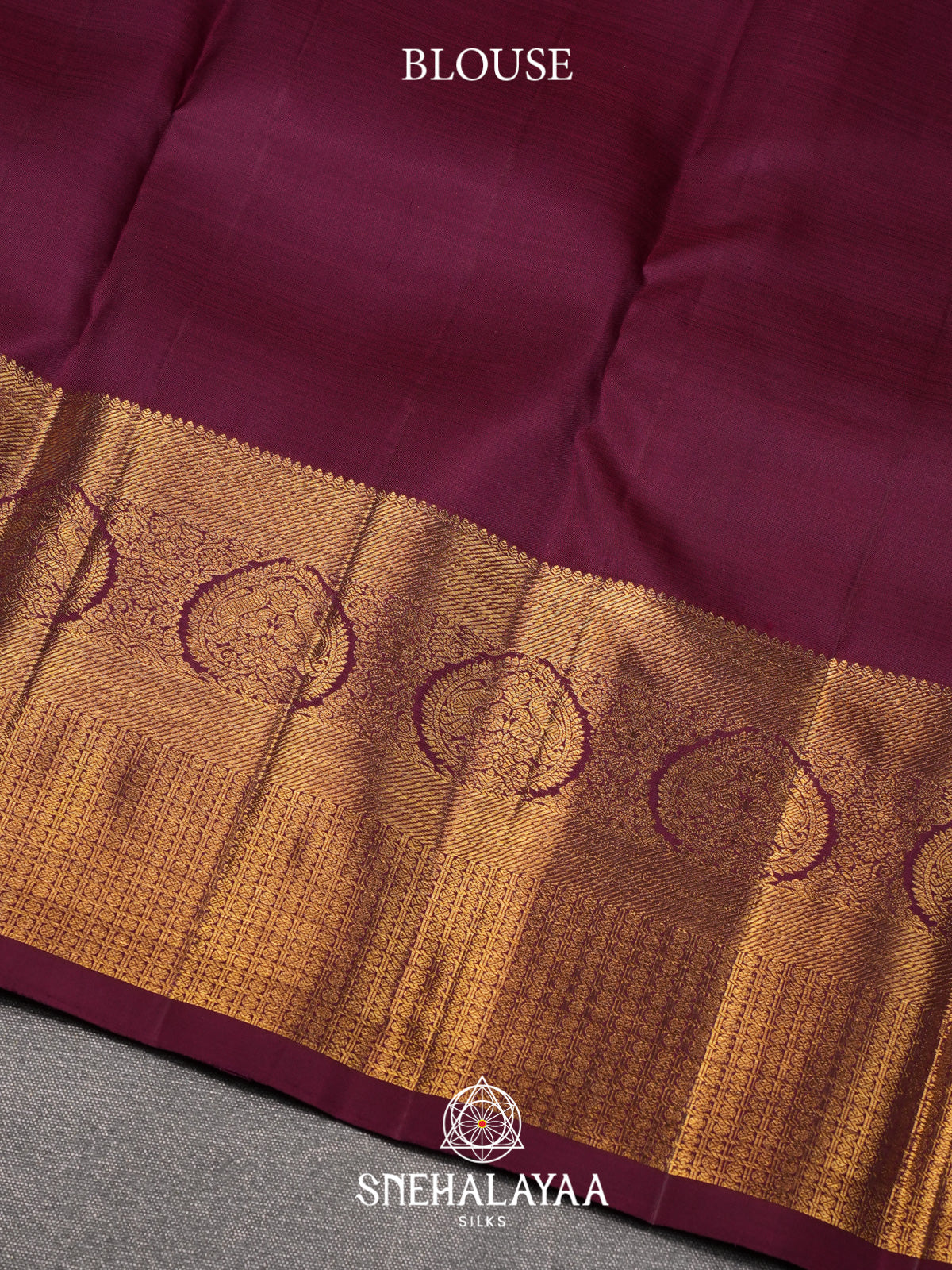 Pale Lilac Kanjivaram Silk Saree