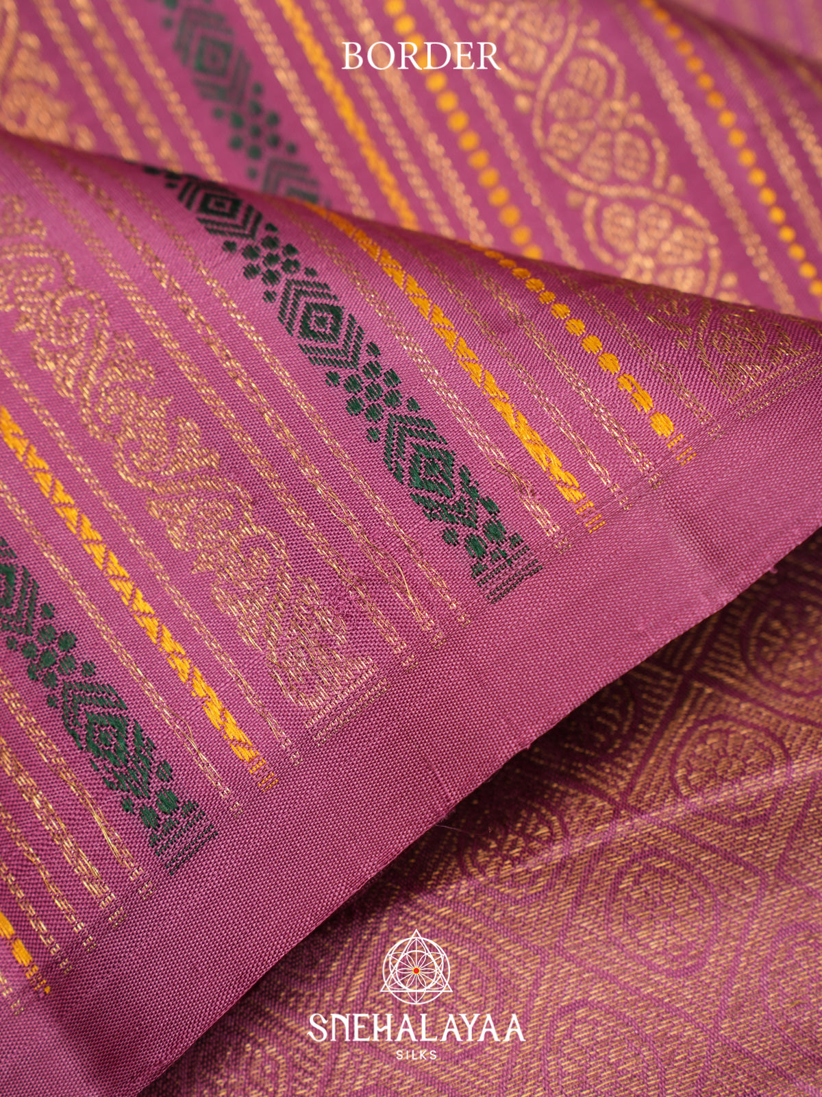 Pink Kanjivaram Silk Saree