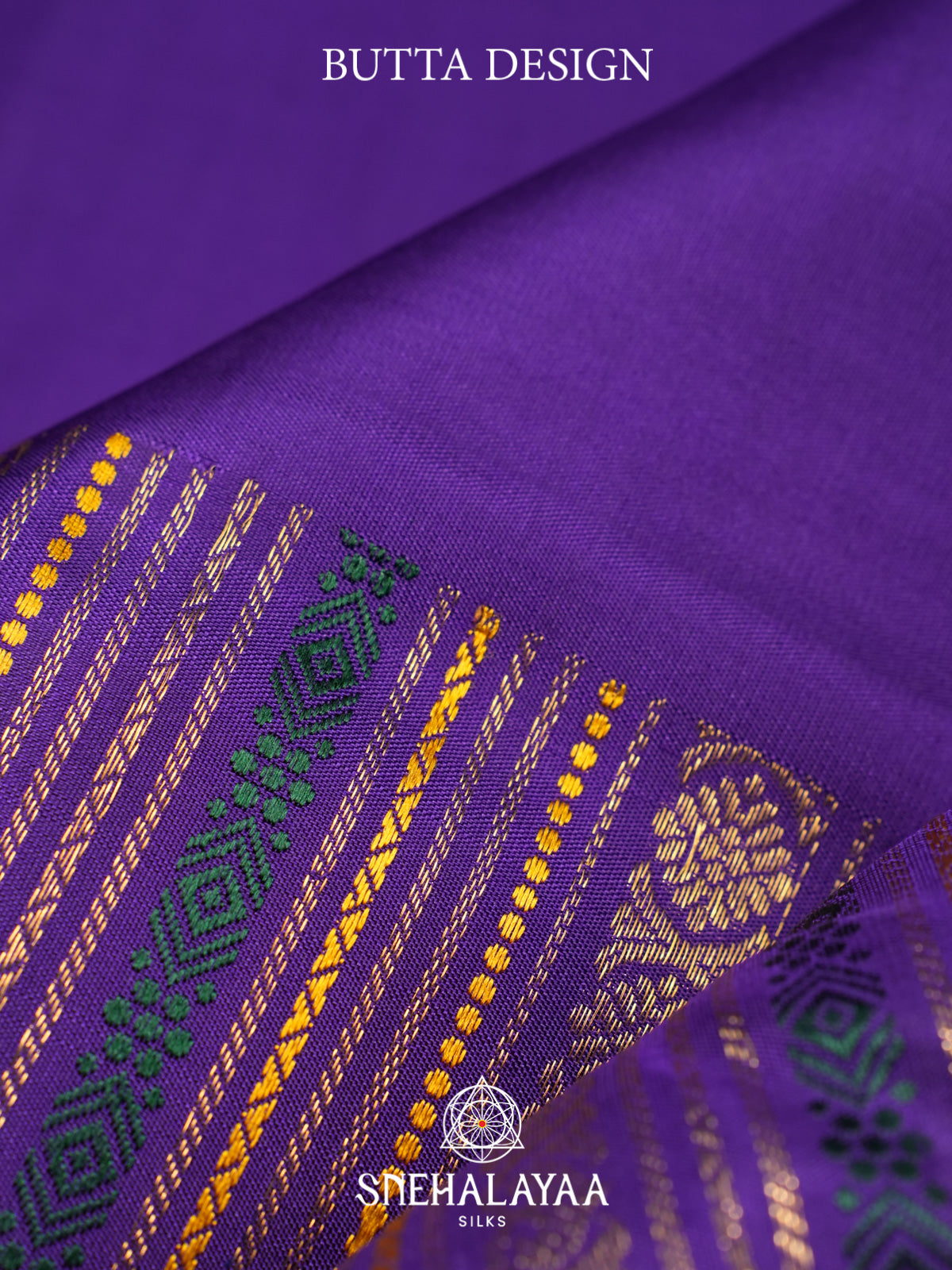 Purple Kanjivaram Silk Saree