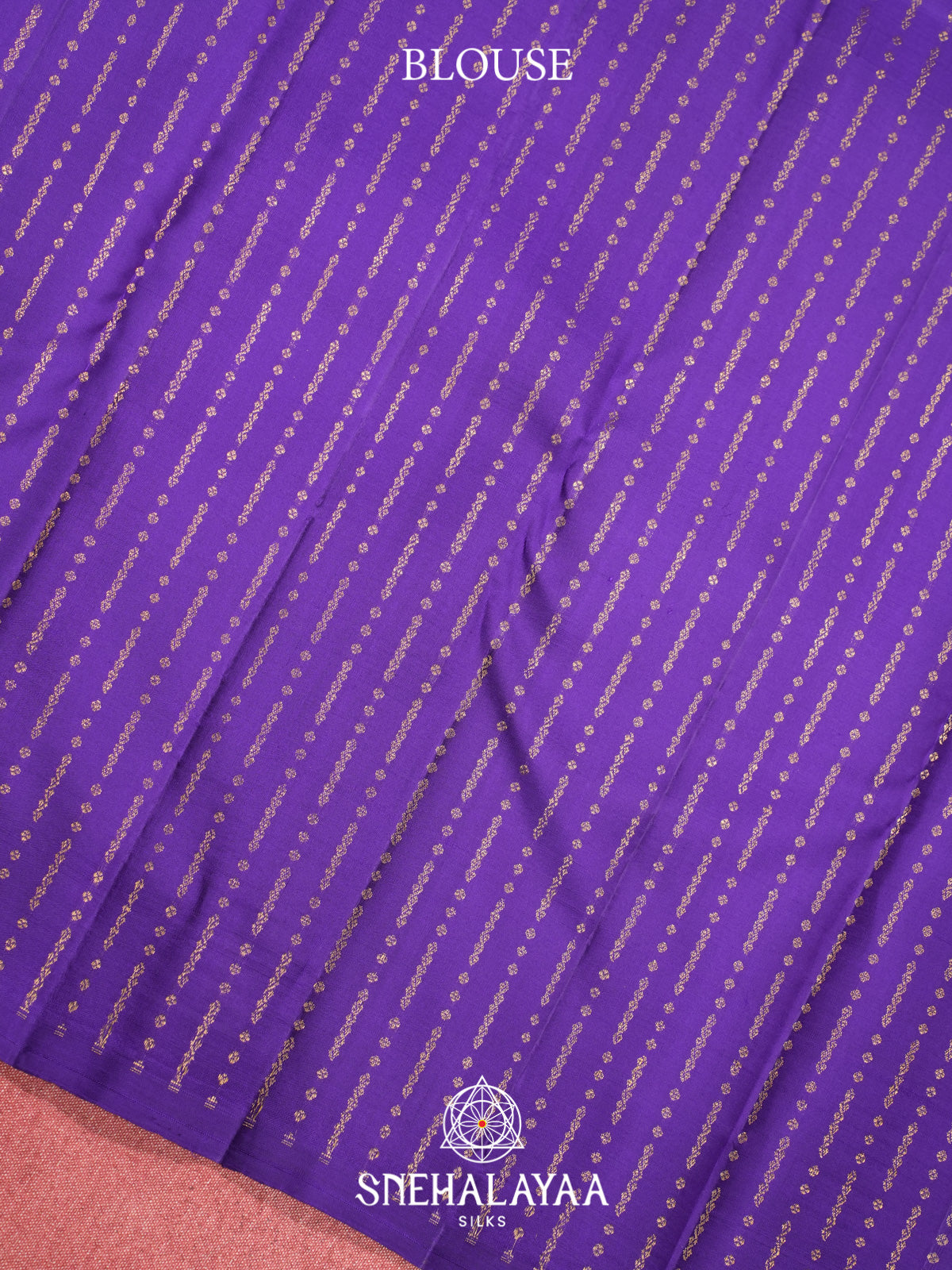 Purple Kanjivaram Silk Saree