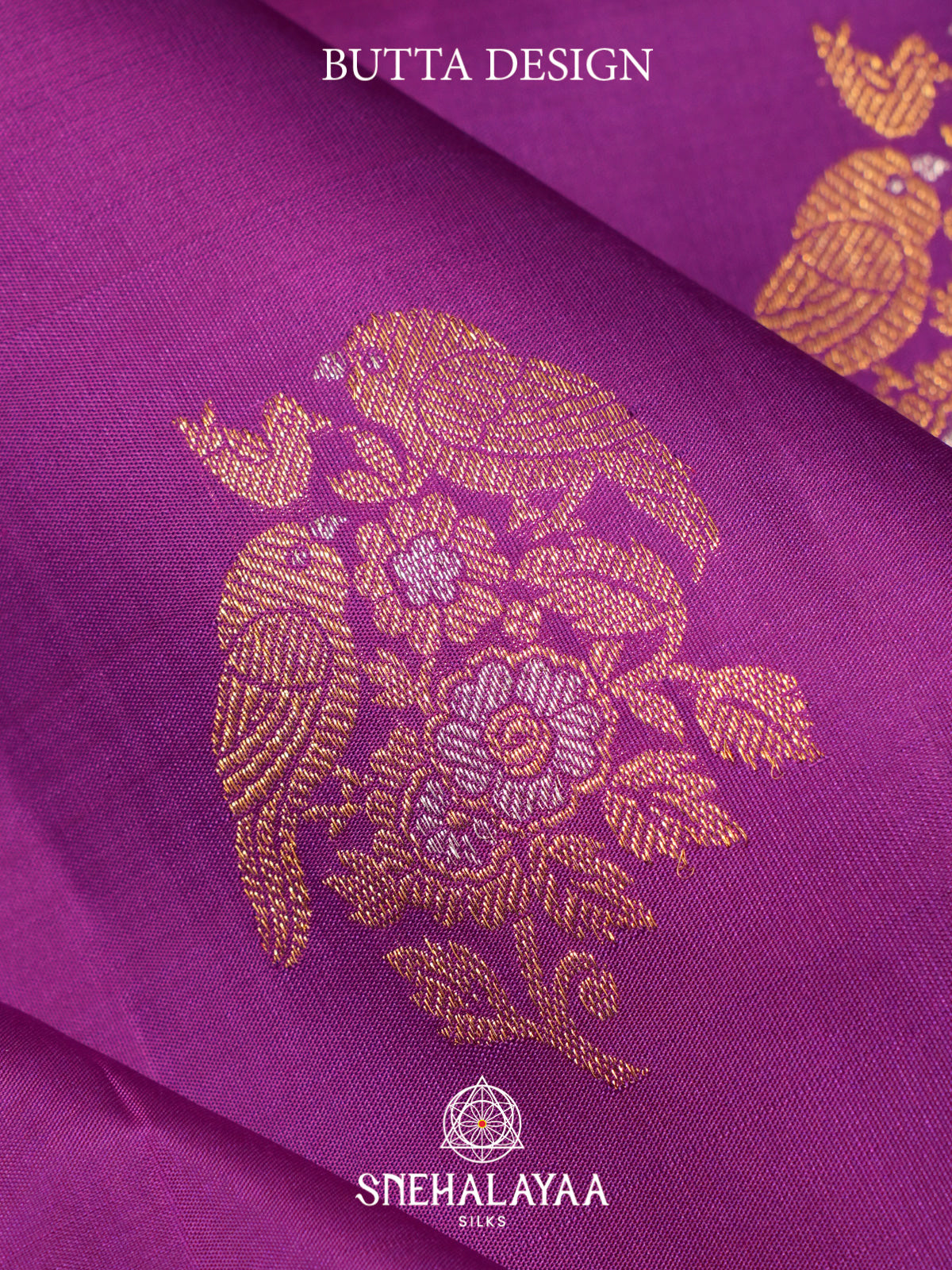 Magenta Purple Kanjivaram Silk Saree