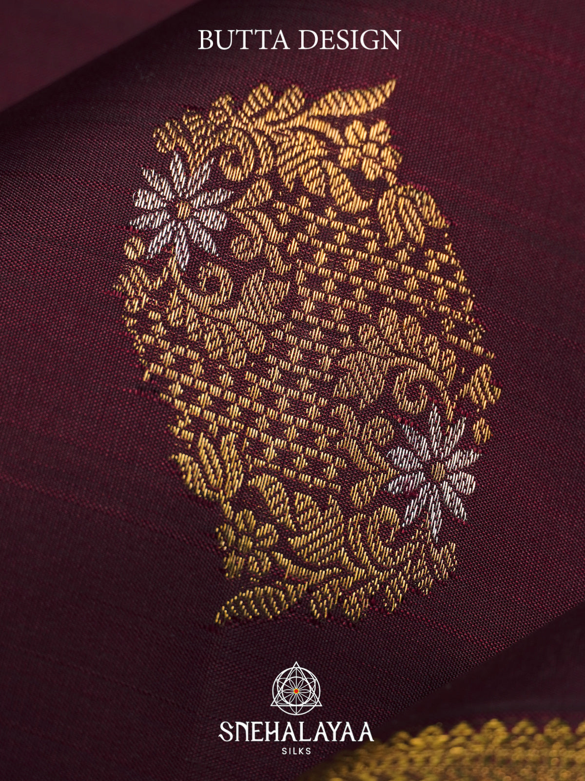 Coffee Brown Kanjivaram Silk Saree