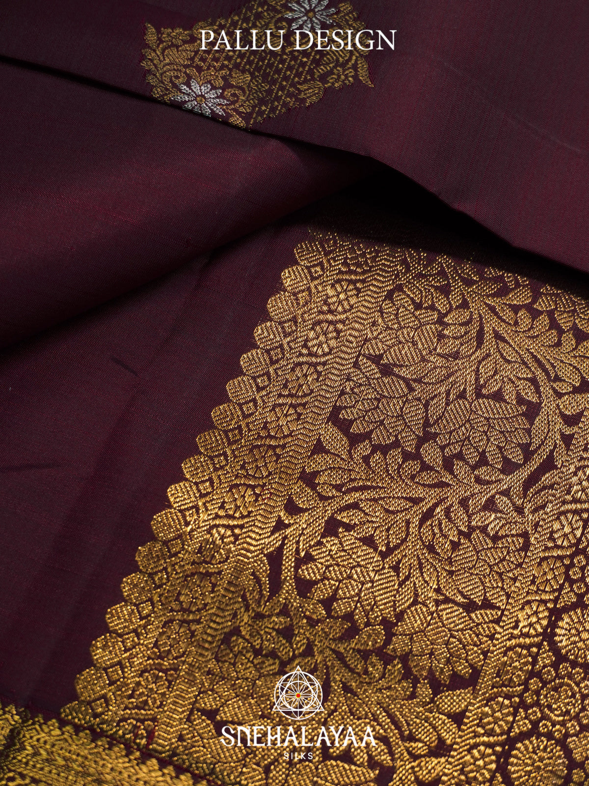 Coffee Brown Kanjivaram Silk Saree