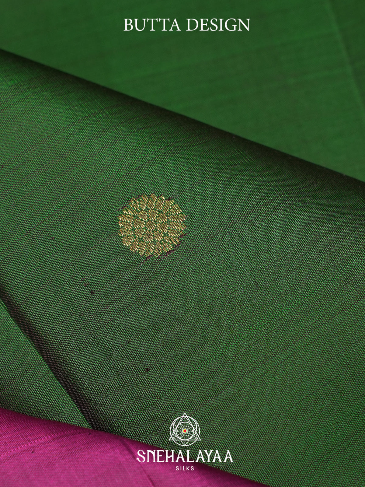 Forest Green Kanjivaram Silk Saree