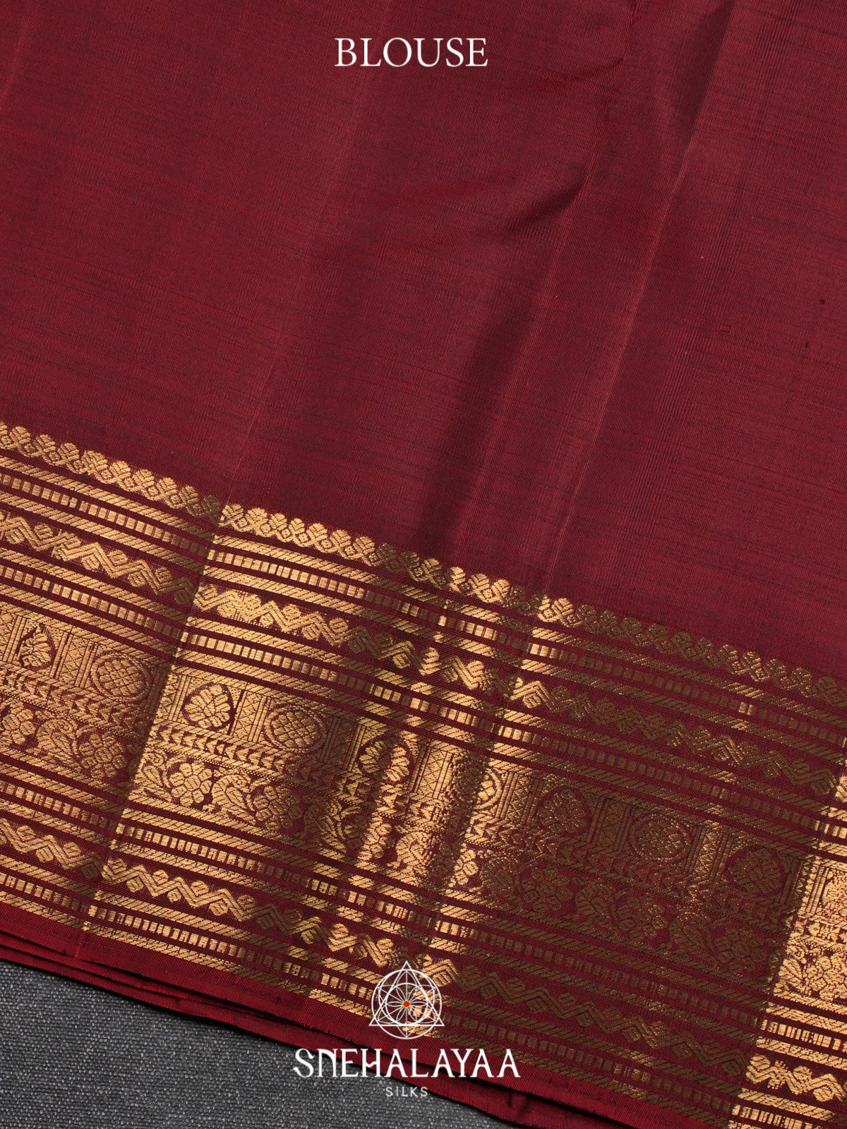 Forest Green Kanjivaram Silk Saree