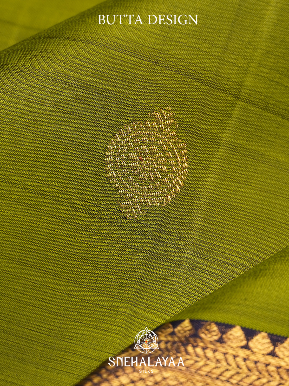 Mehandi Green Kanjivaram Silk Saree
