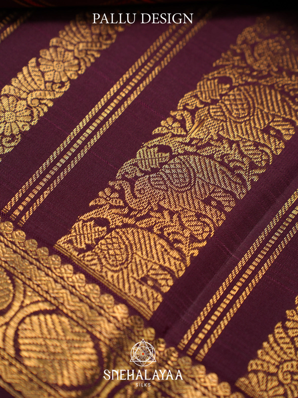 Coffee Brown Kanjivaram Silk Saree