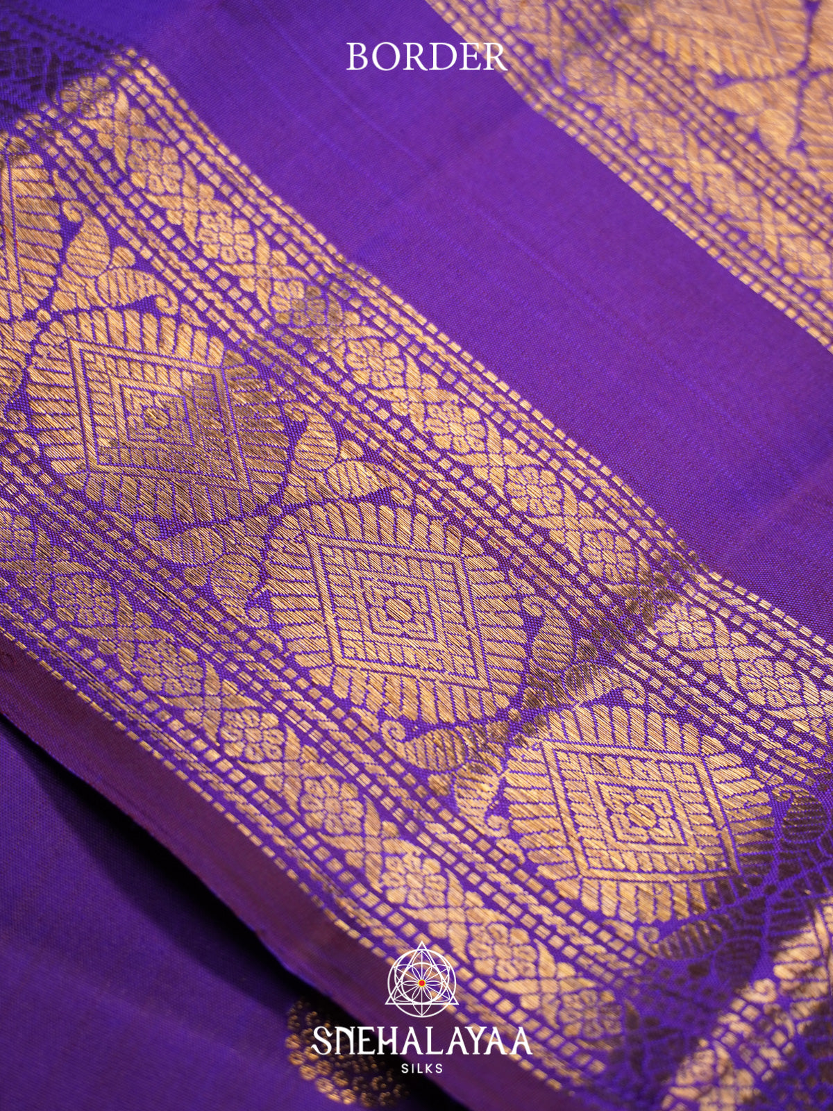 Aqua Blue Kanjivaram Silk Saree