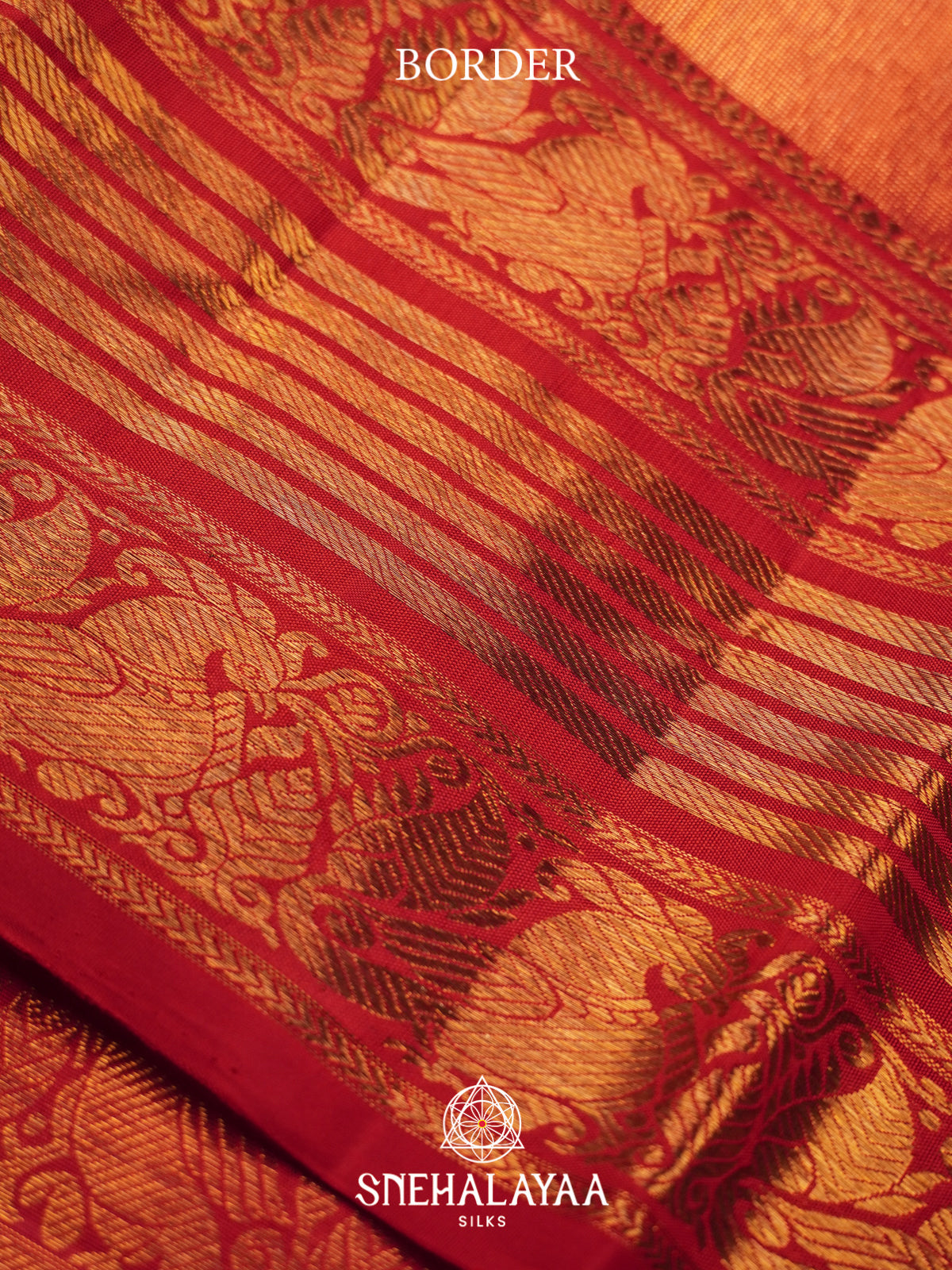 Red Kanjivaram Silk Saree