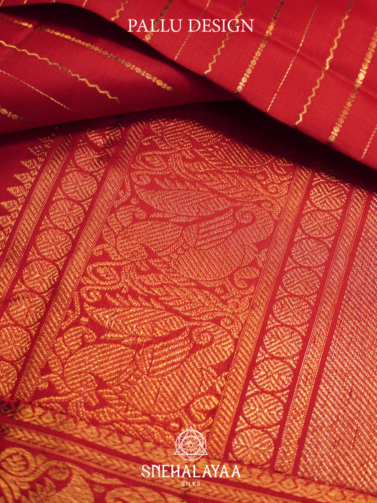 Red Kanjivaram Silk Saree