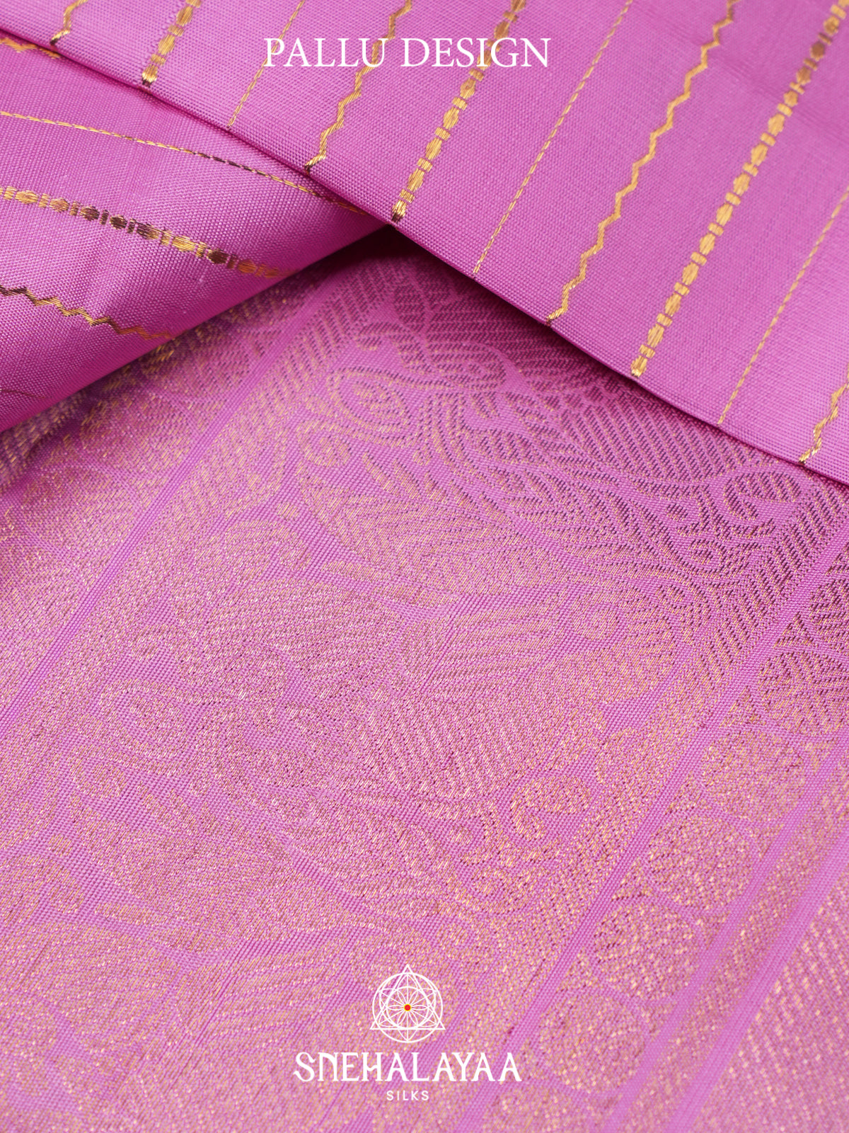 Pink Kanjivaram Silk Saree