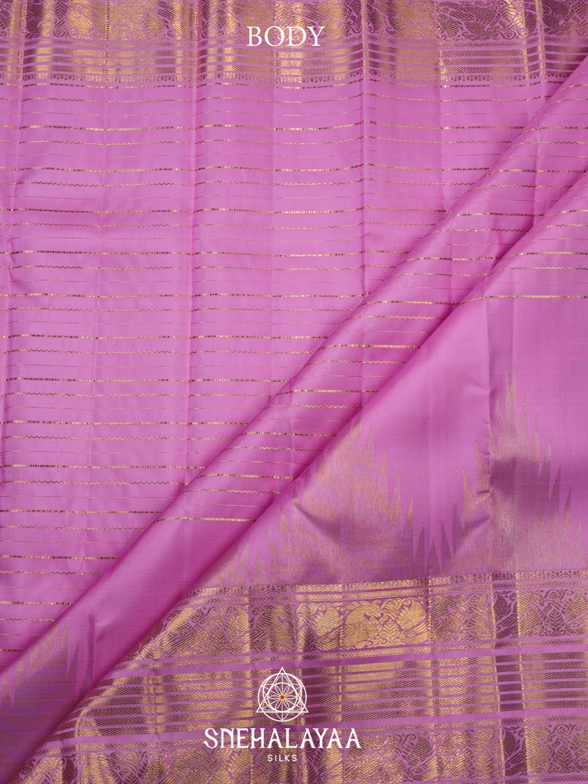Pink Kanjivaram Silk Saree
