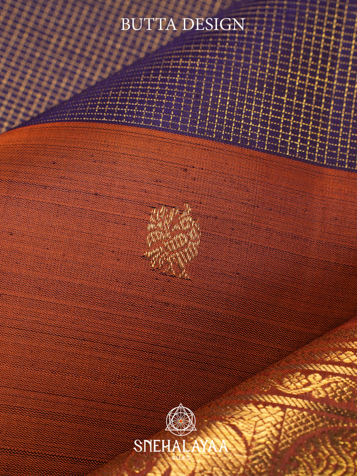 Brown Kanjivaram Silk Saree