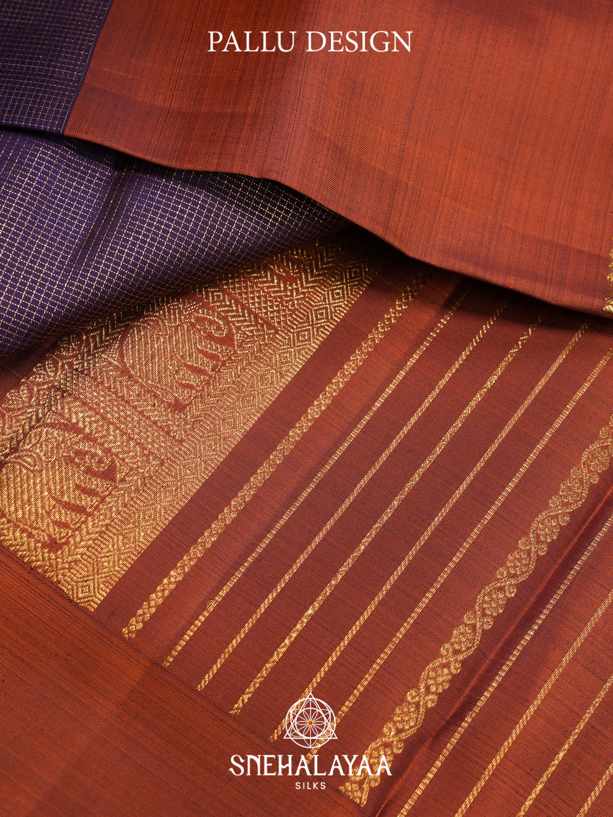 Brown Kanjivaram Silk Saree