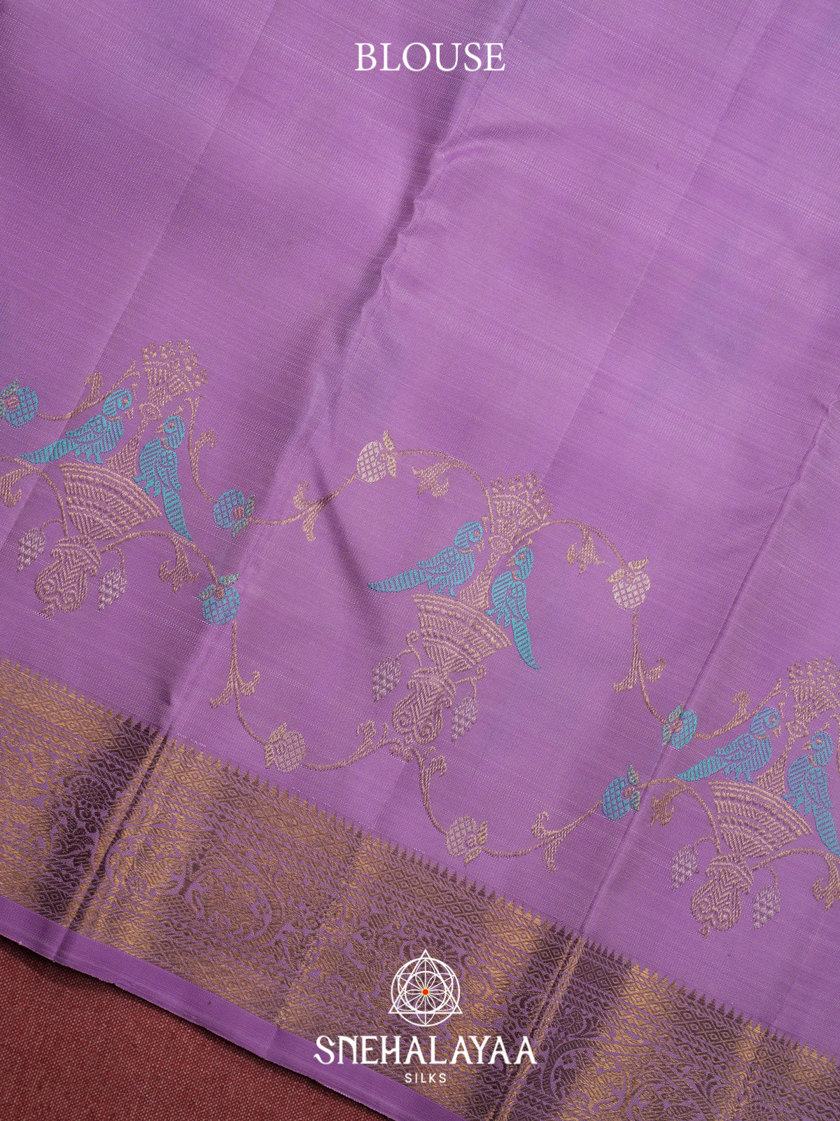 Beige Gold Kanjivaram Silk Saree