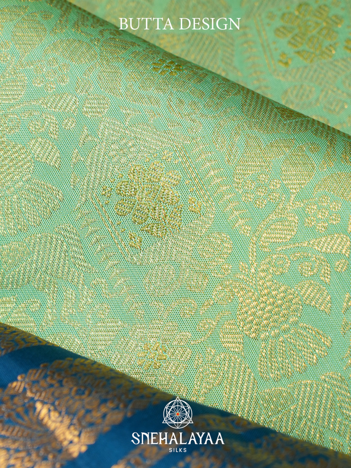 Pale Green Kanjivaram Silk Saree