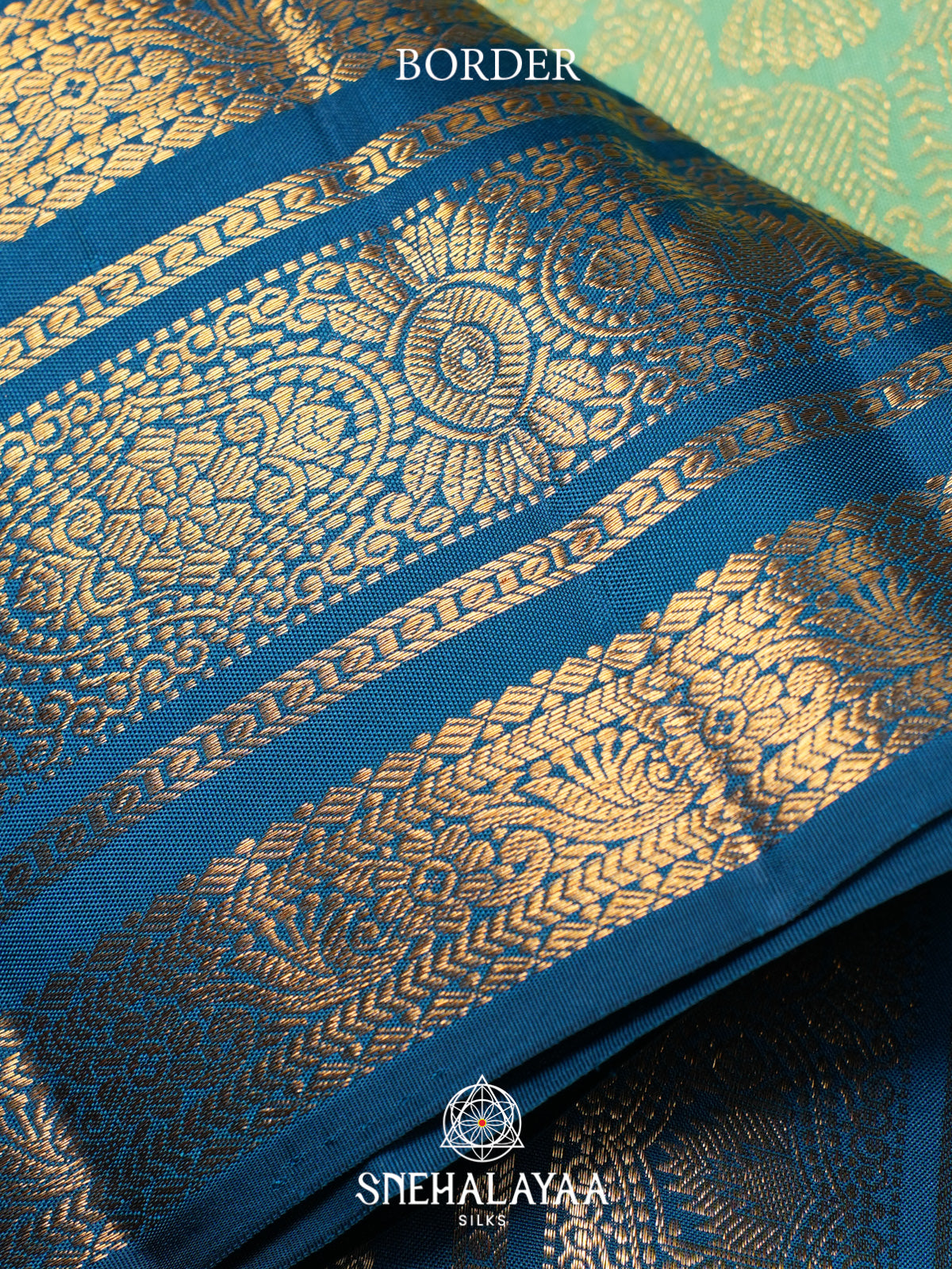 Pale Green Kanjivaram Silk Saree