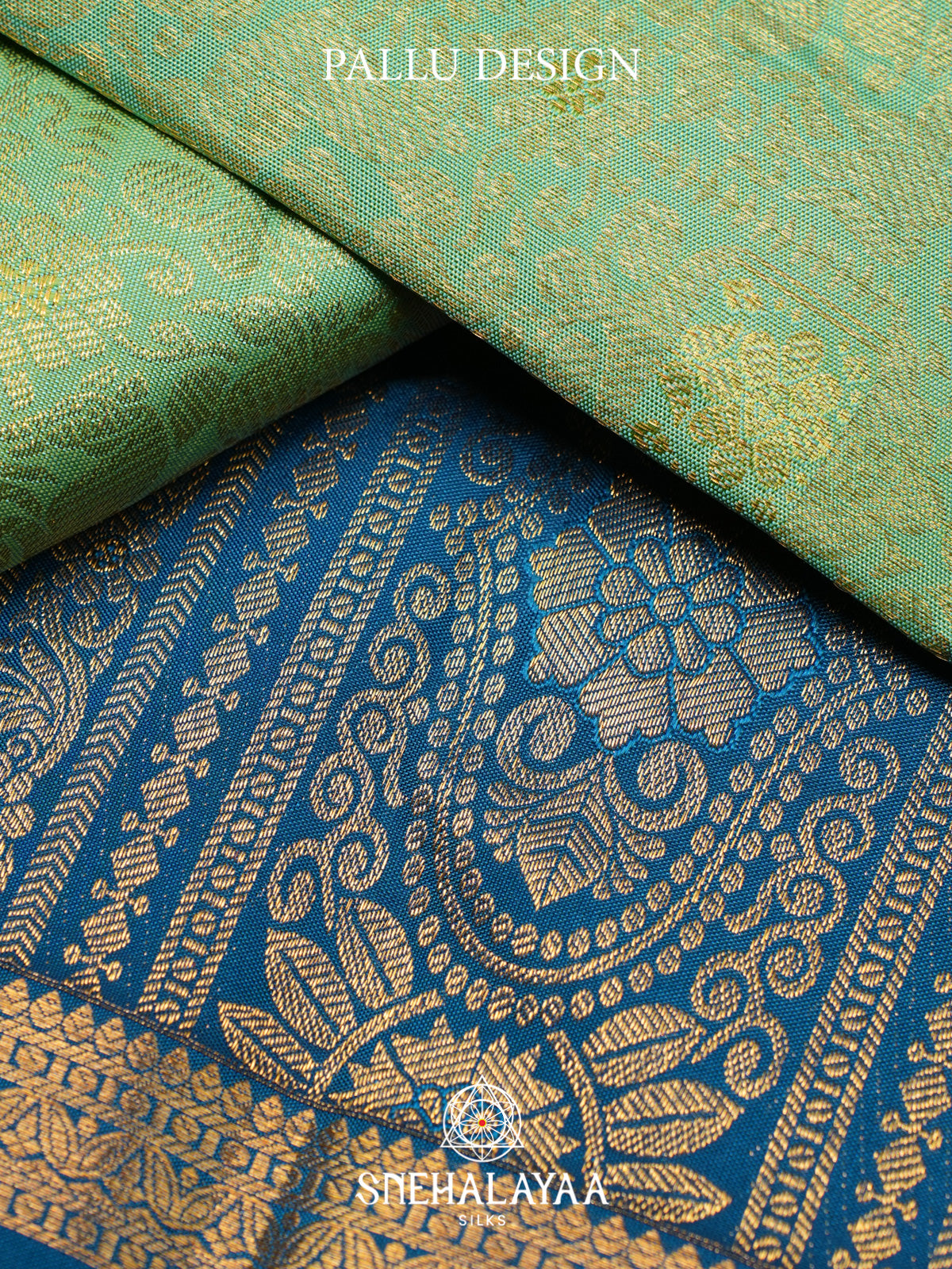 Pale Green Kanjivaram Silk Saree