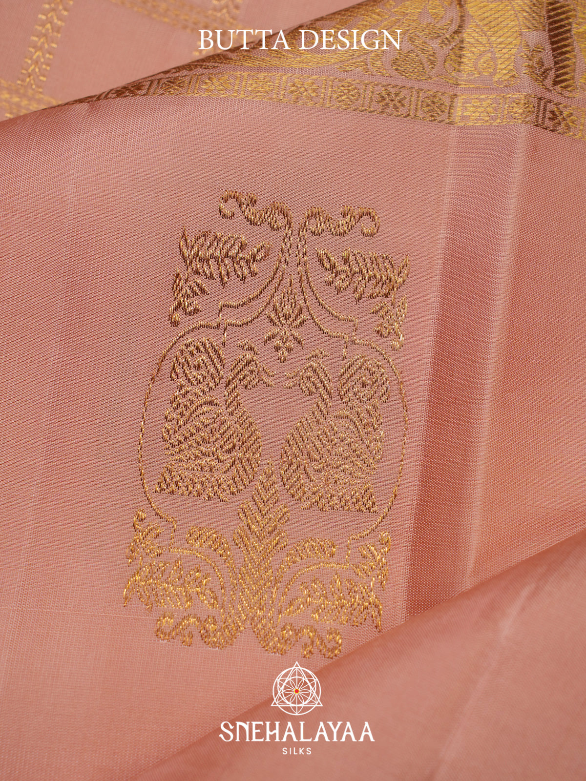 Mauve Pink Kanjivaram Silk Saree