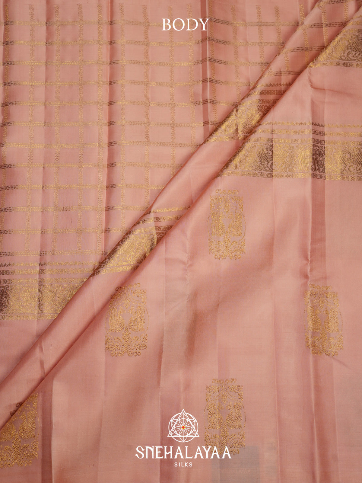 Mauve Pink Kanjivaram Silk Saree