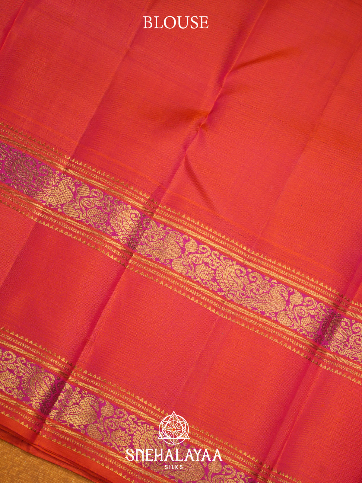 Midnight Blue Kanjivaram Silk Saree