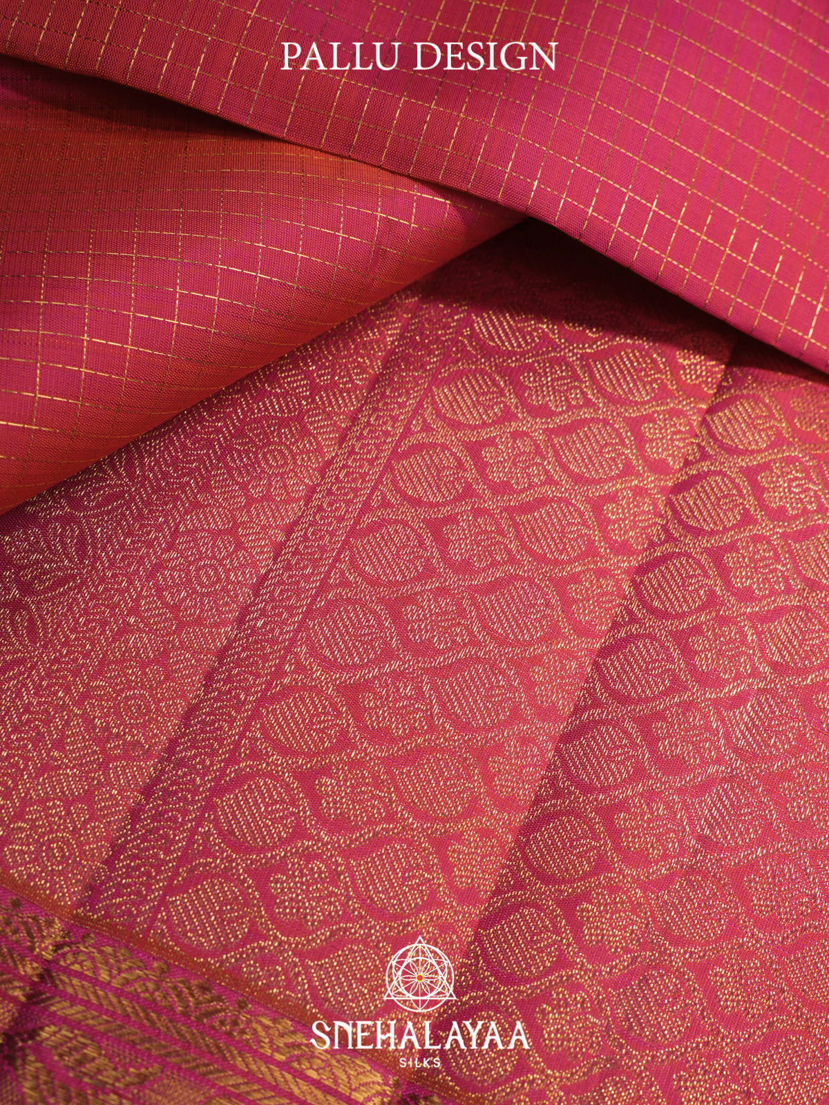 Pink Kanjivaram Silk Saree