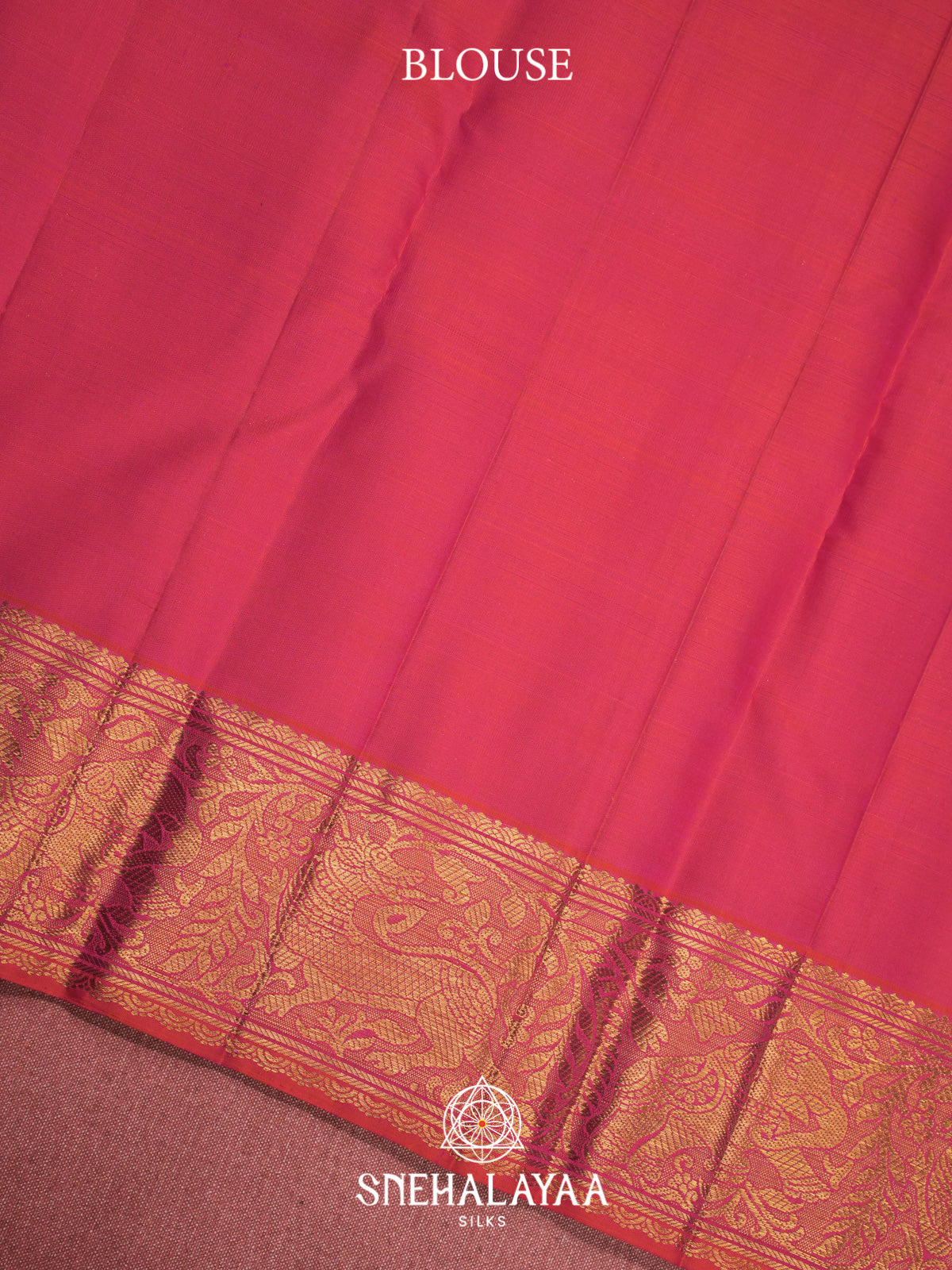 Pink Kanjivaram Silk Saree