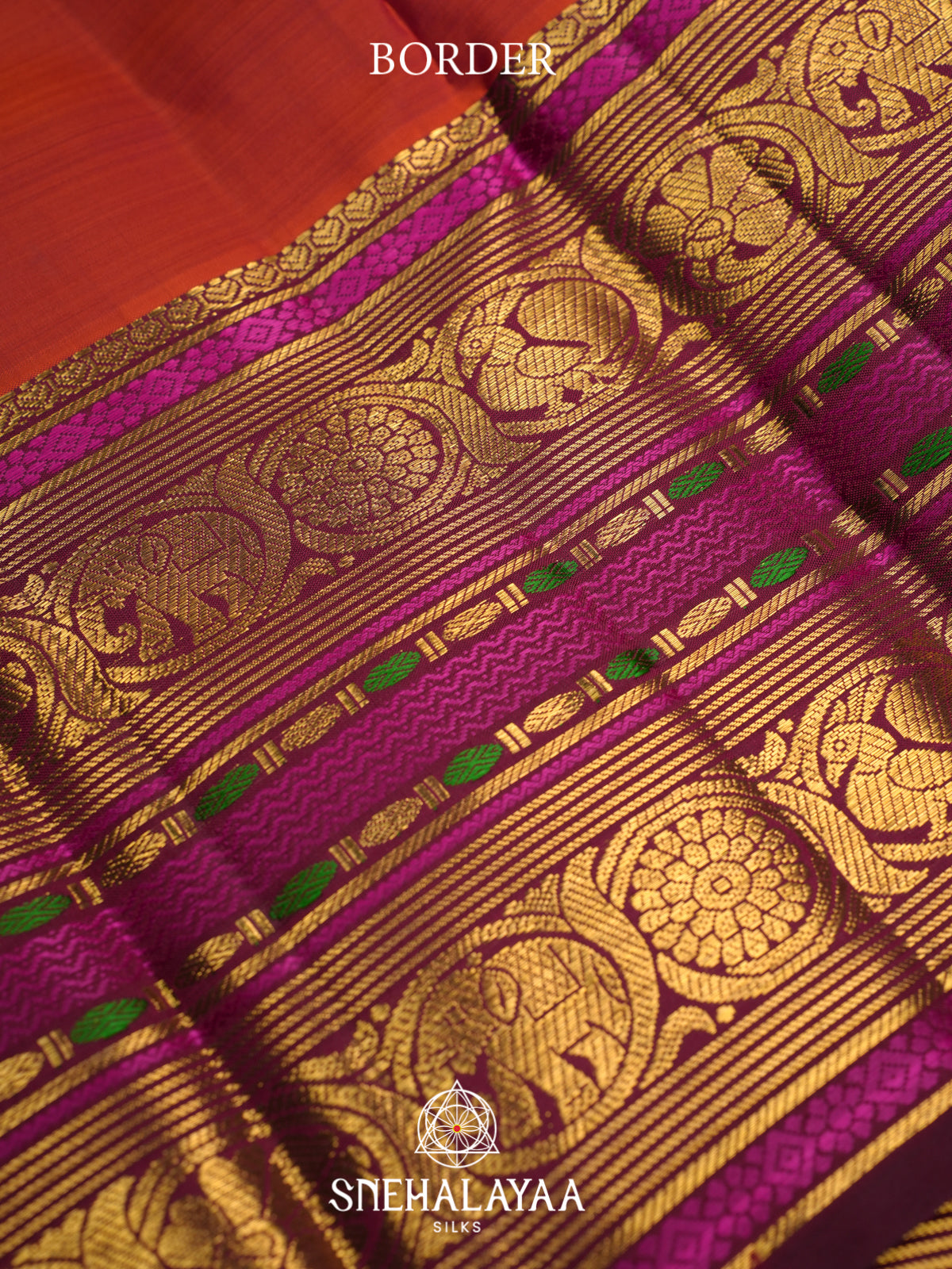 Red Kanjivaram Silk Saree