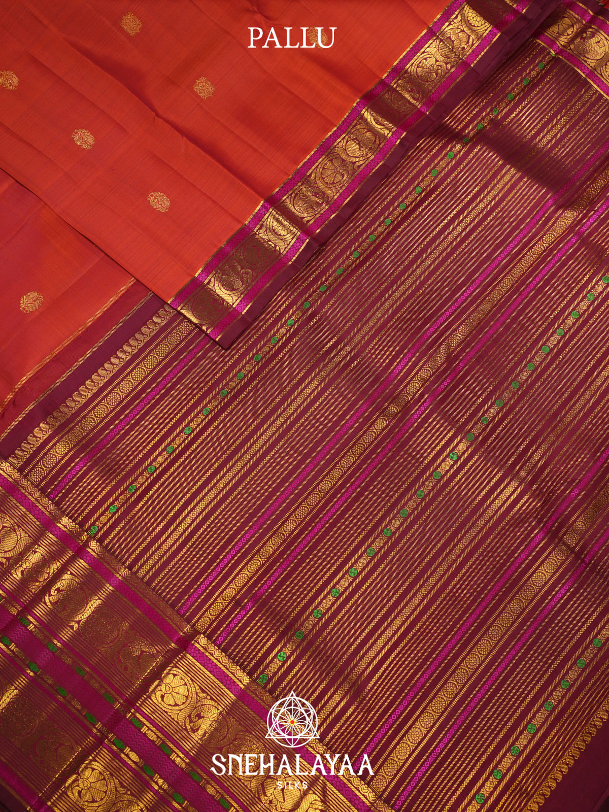 Red Kanjivaram Silk Saree