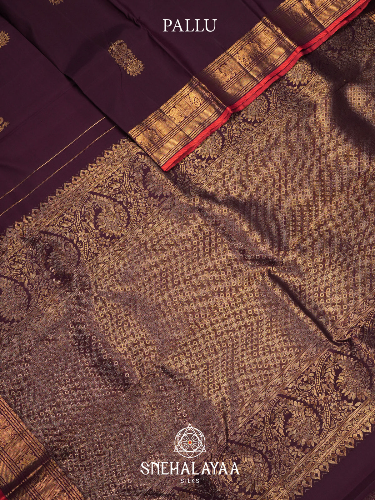 Coffee Brown Kanjivaram Silk Saree